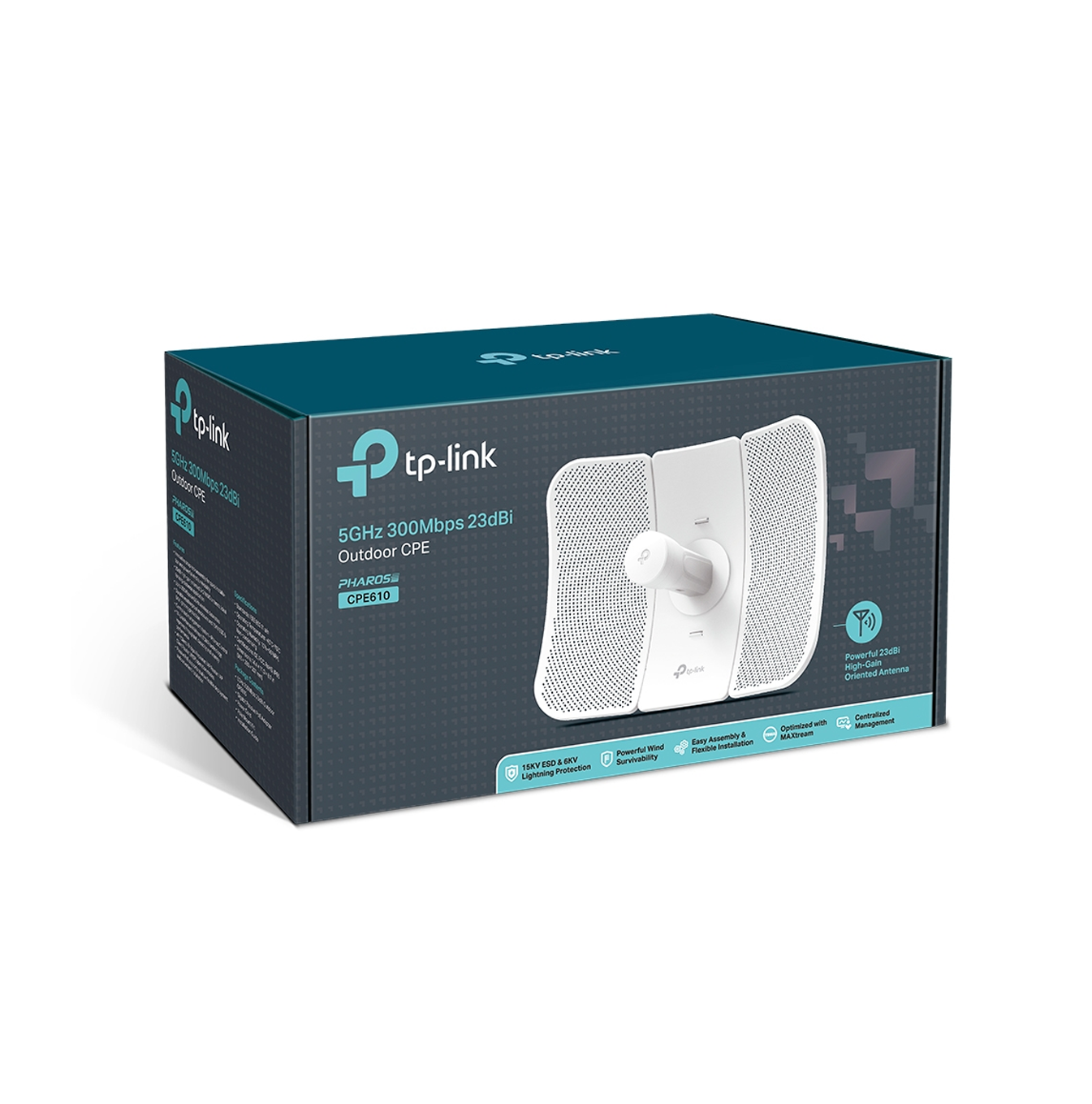 Access Point 300MBPS 23DBI OUTDOOR CPE610 Marca: TP-Link