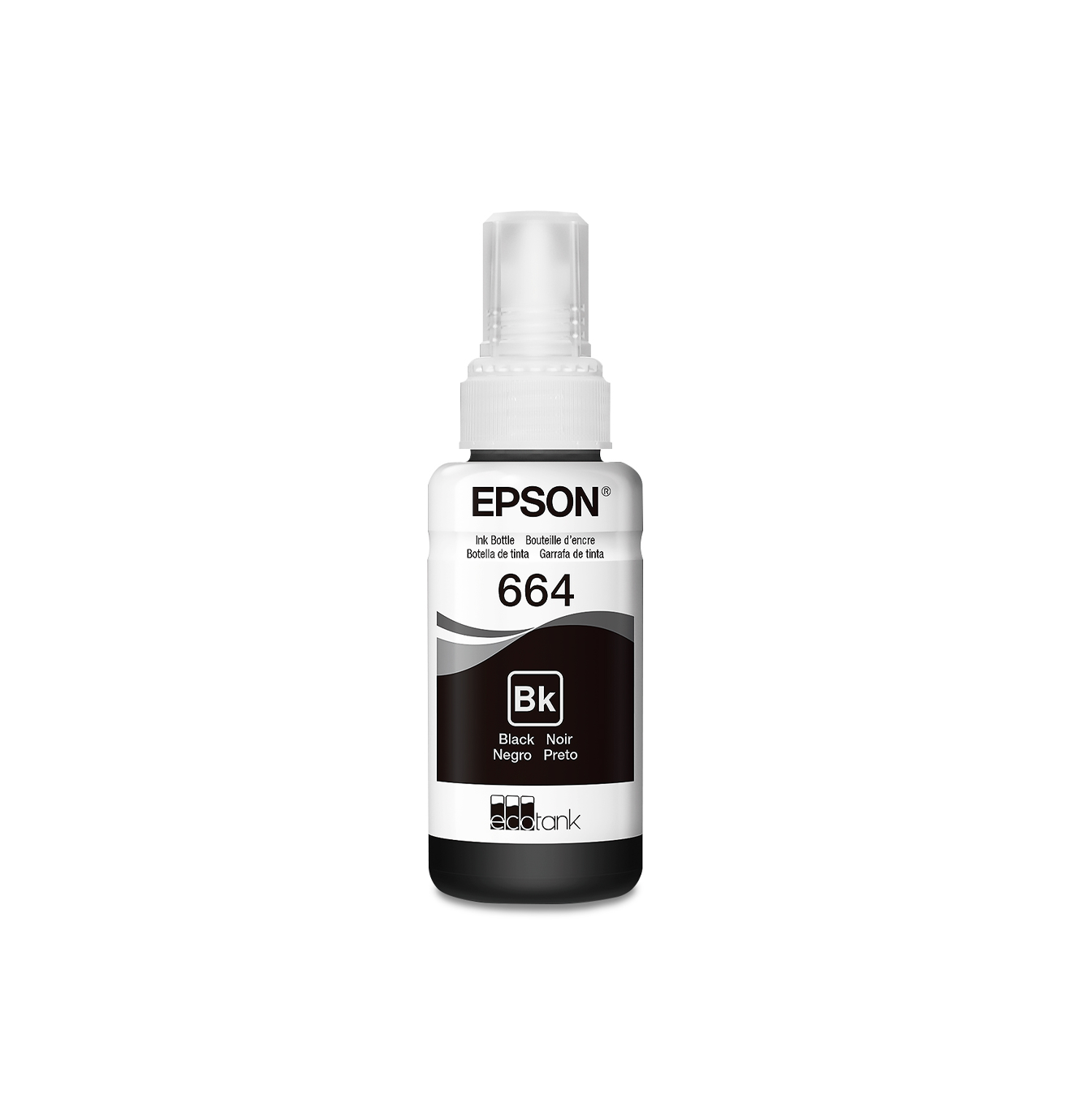 Botella de tinta T664120 negro Marca: EPSON