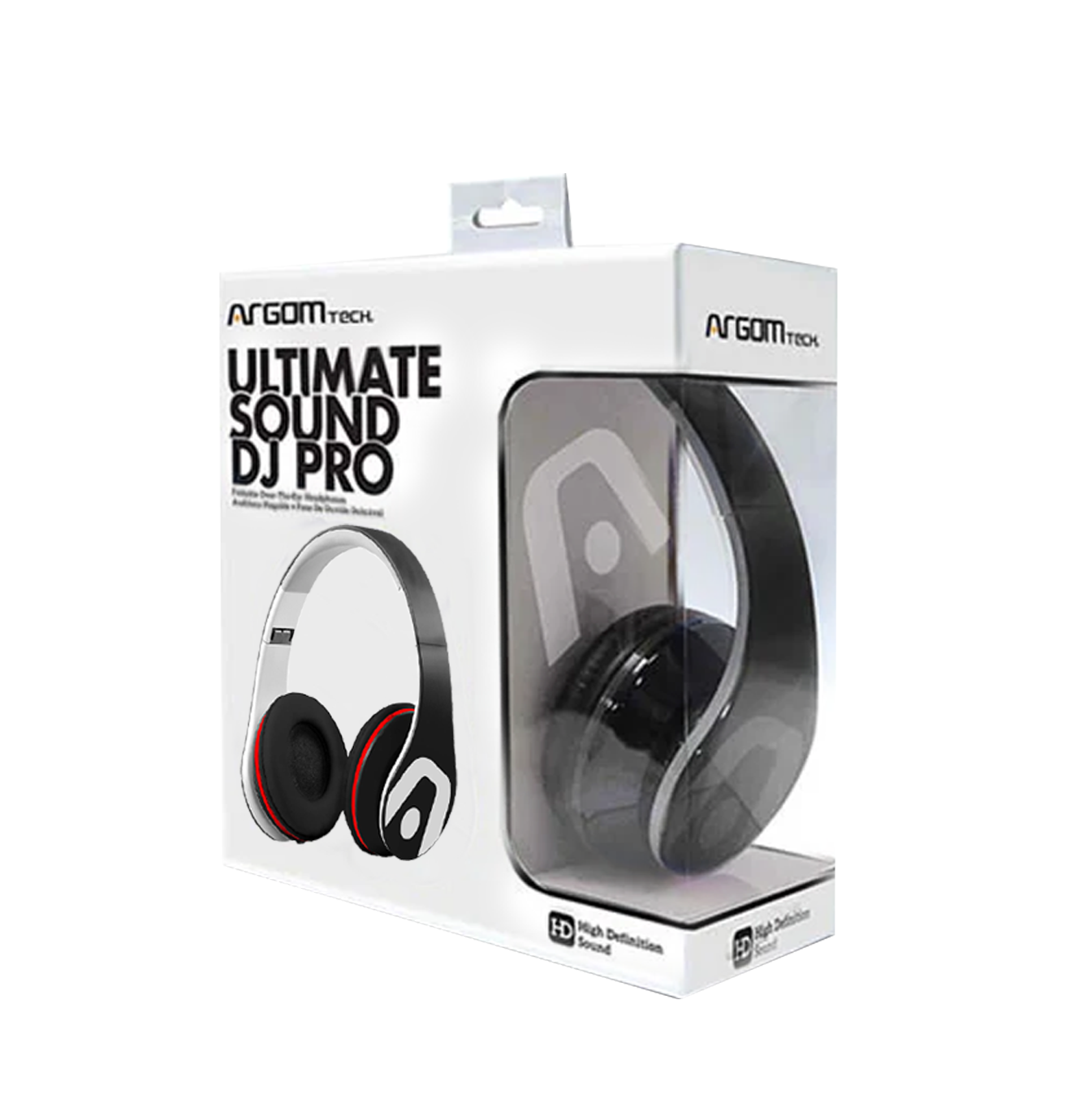 Auriculares para DJ PRO negro ARG-HS-2441BK Marca: Argom