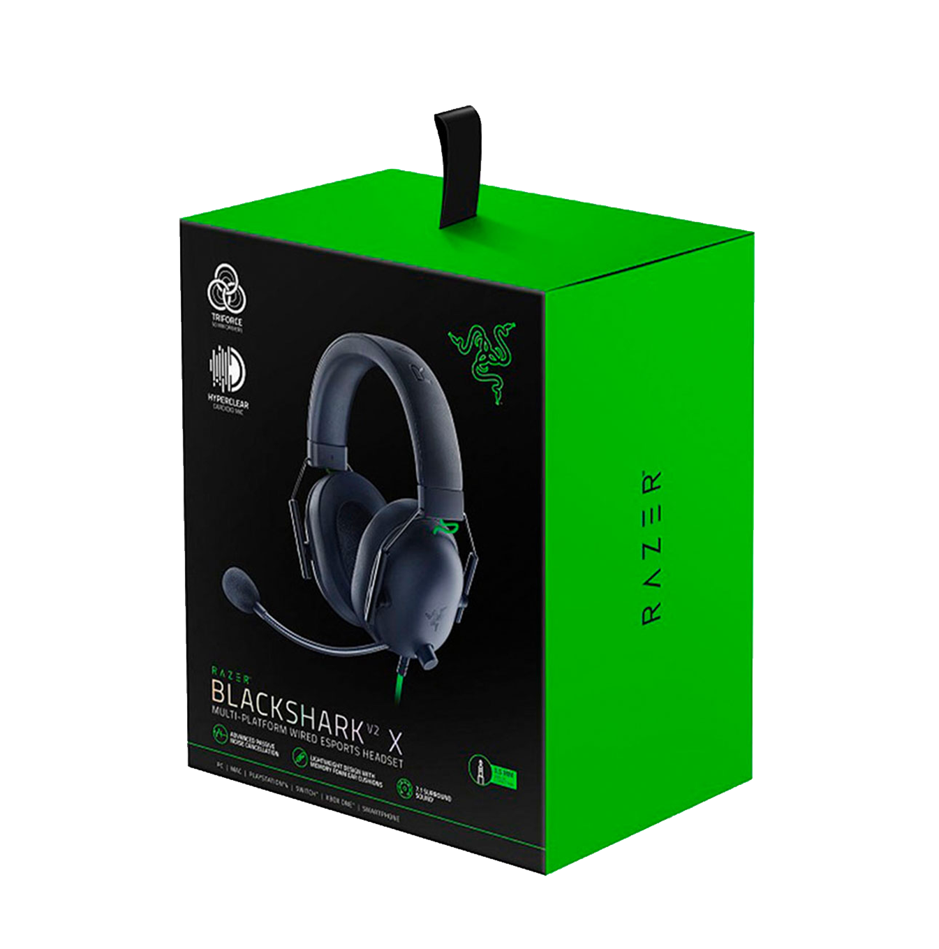 Auricular tamaño completo BlackShark V2 Marca: Razer