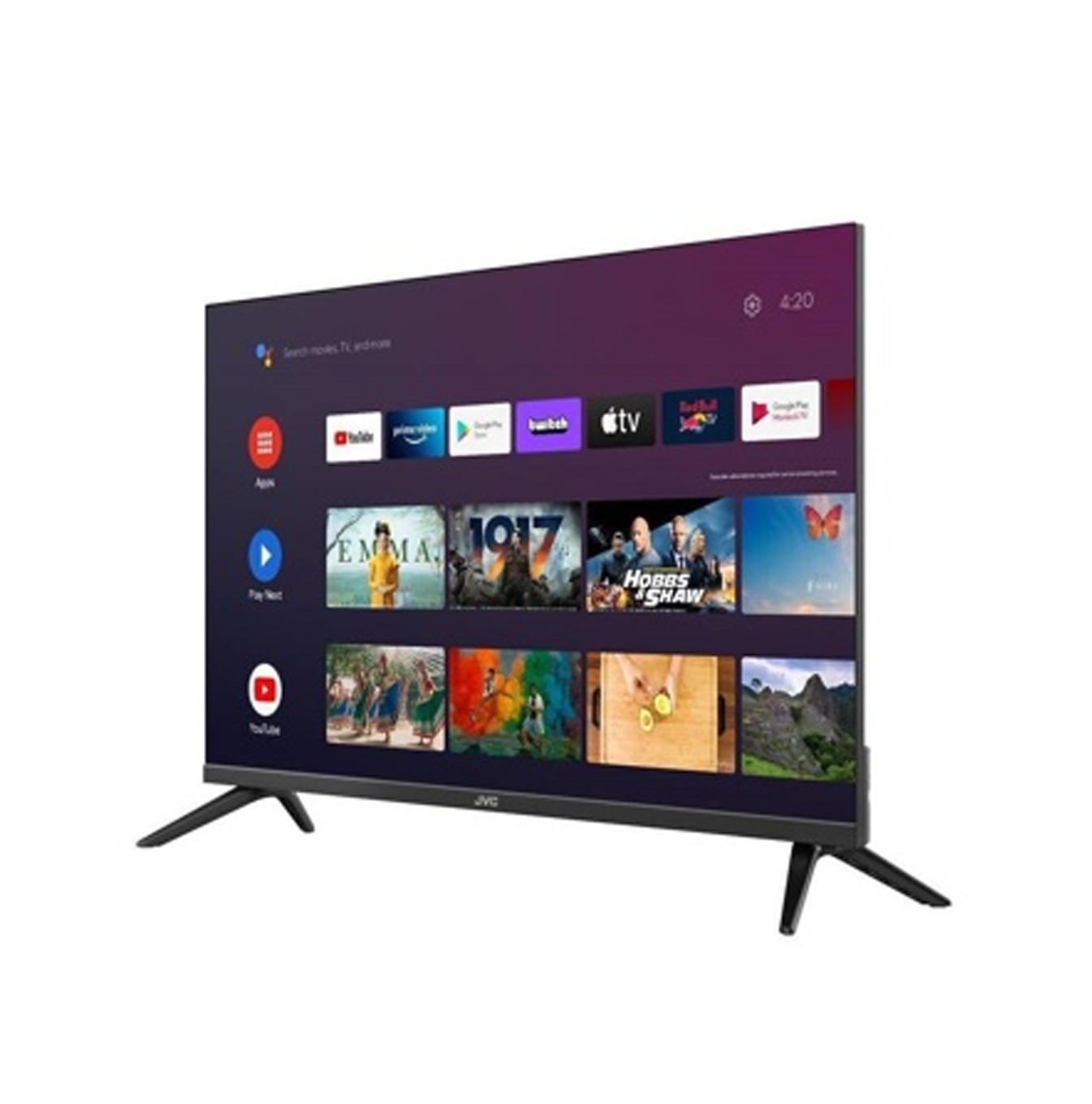 Pantalla TV Smart de 50" resolucion 4K google tv os-LT-50KB538 Marca: JVC