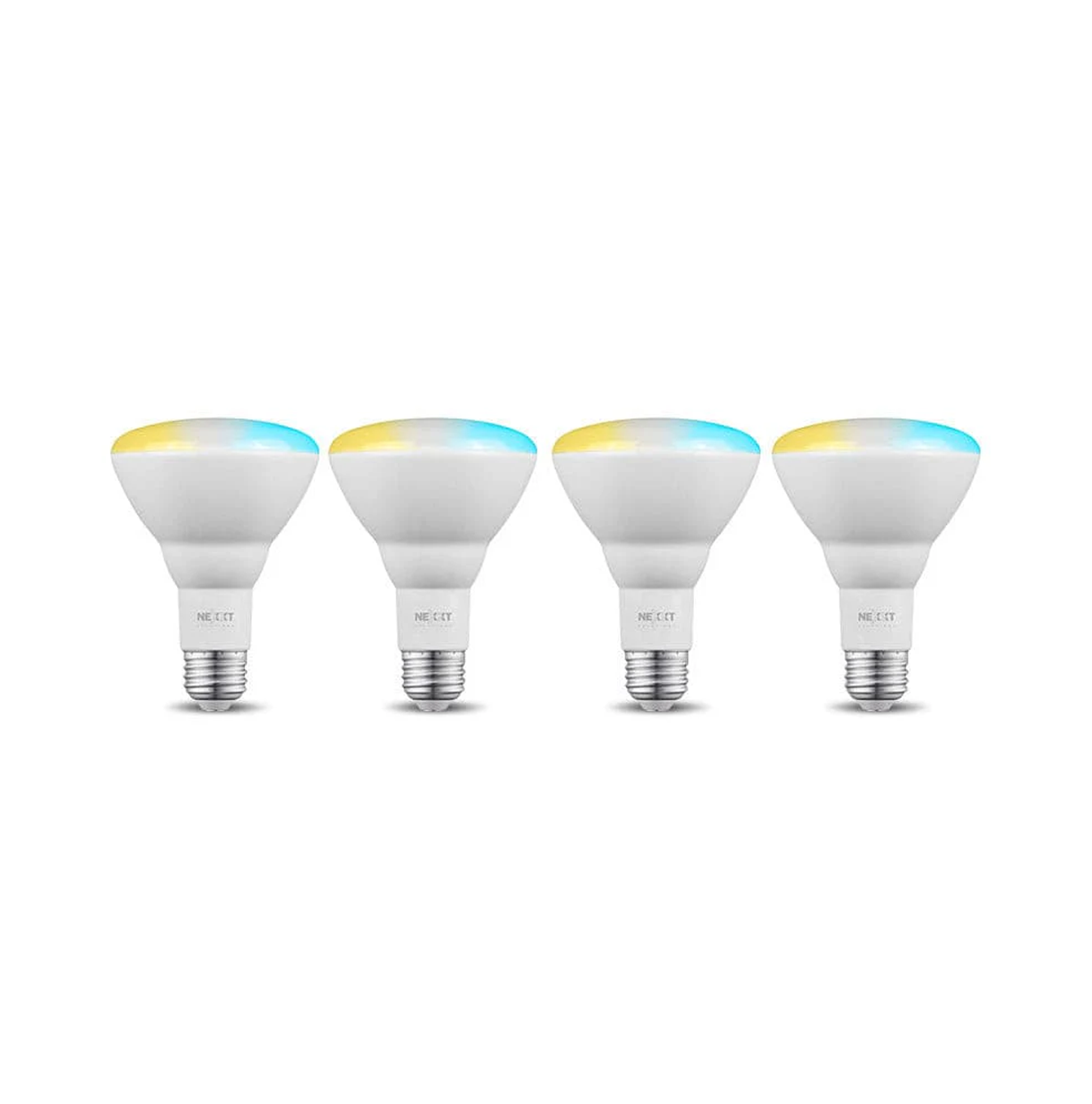 Bombillo Inteligente Wi-Fi LED luz blanca Pack 4 Unidades Marca: Nexxt