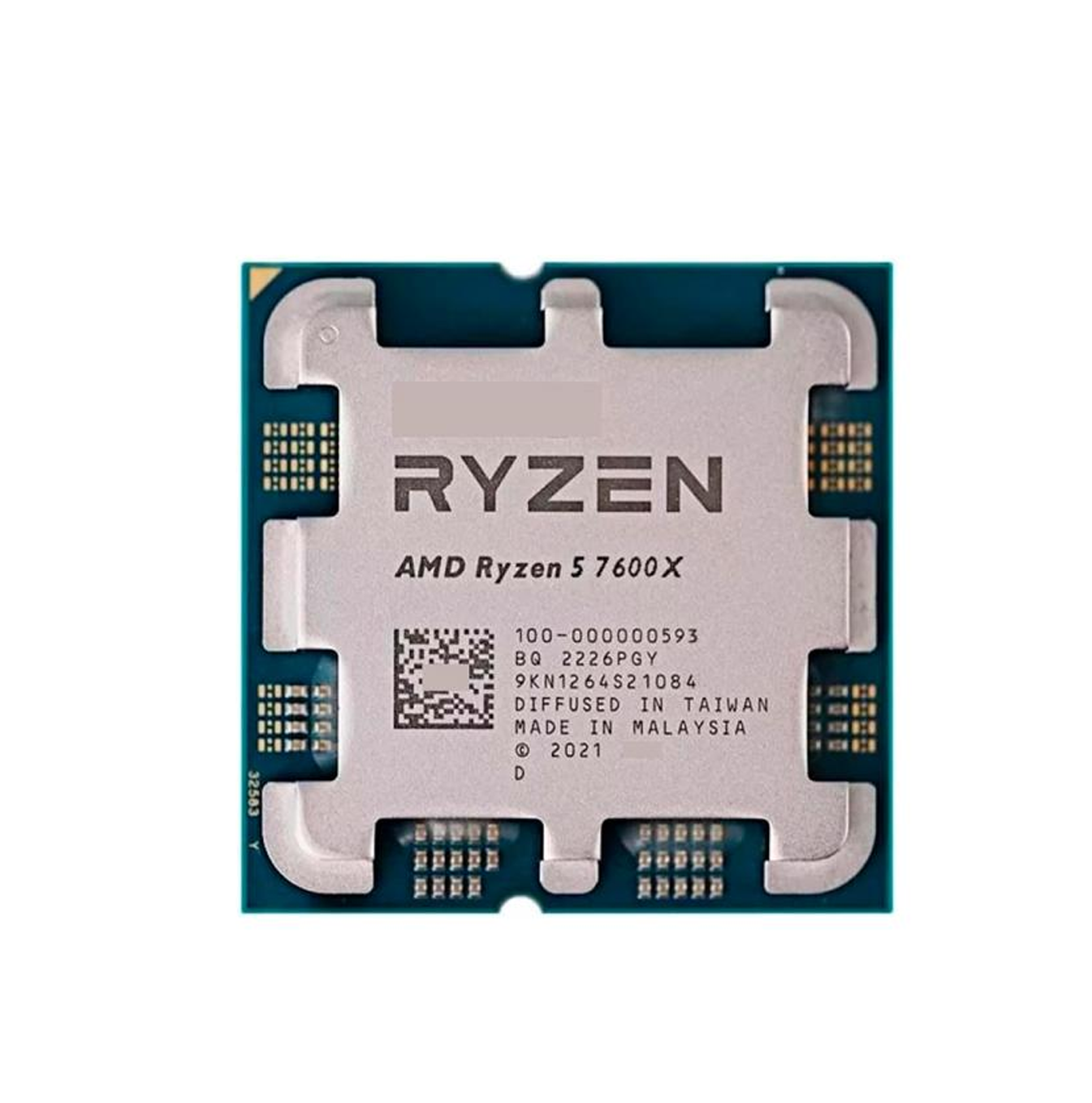 Procesador RYZEN 5 7600X 7TH 4.7 GHZ 6N AM5 100-100000593WOF Marca: AMD