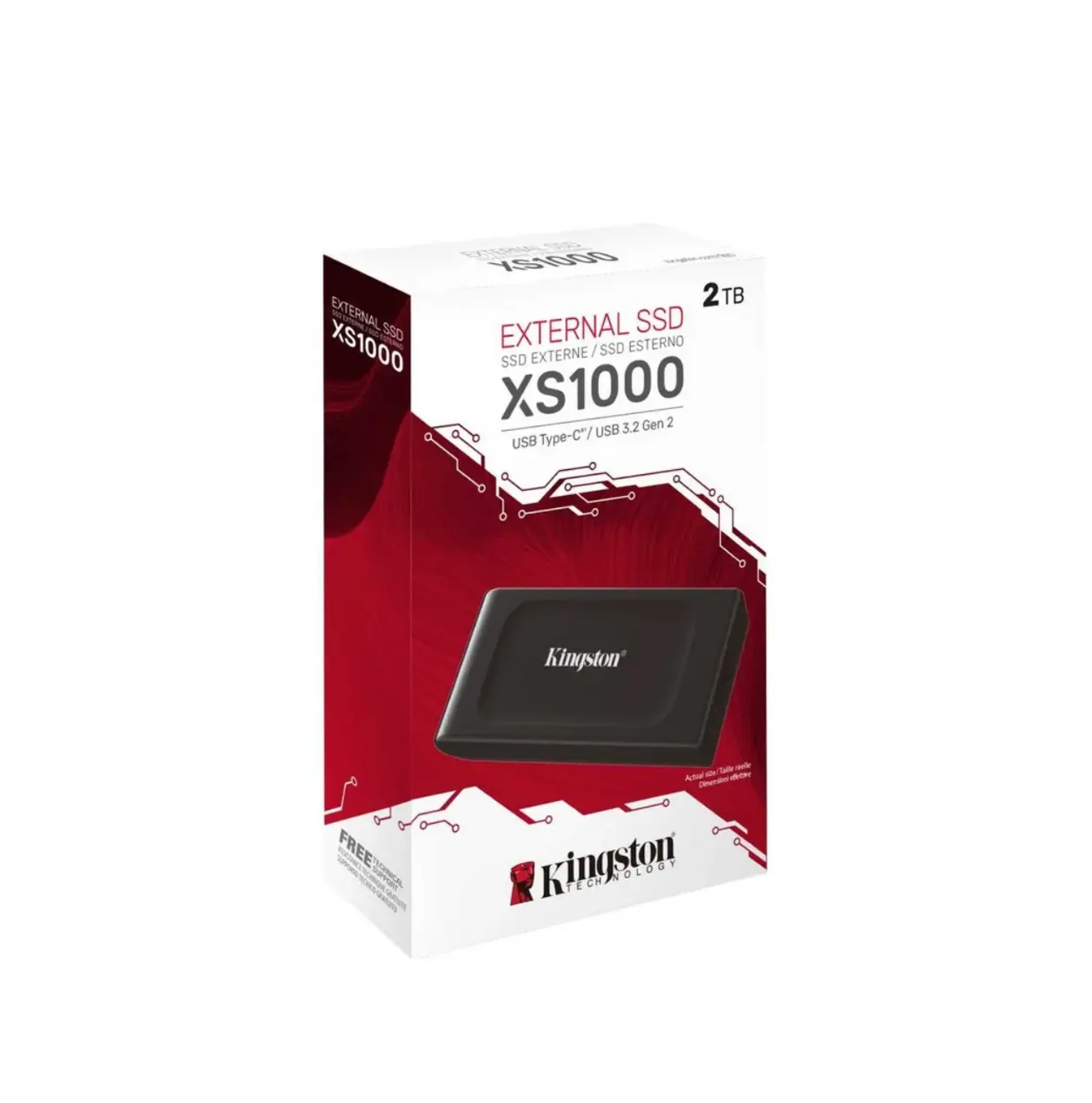 HD interno solido 2TB 2.5  XS SSD SXS1000/2000G Marca: Kingston