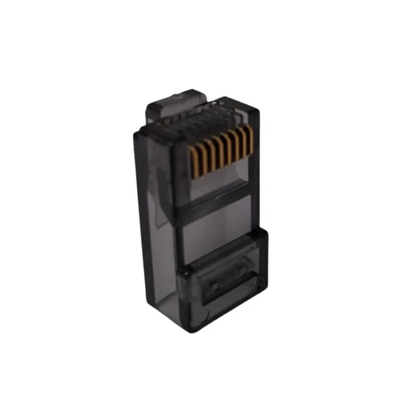 Conector RJ45 Cat6 color negro transparente MM6-21-100K Marca: Cablix