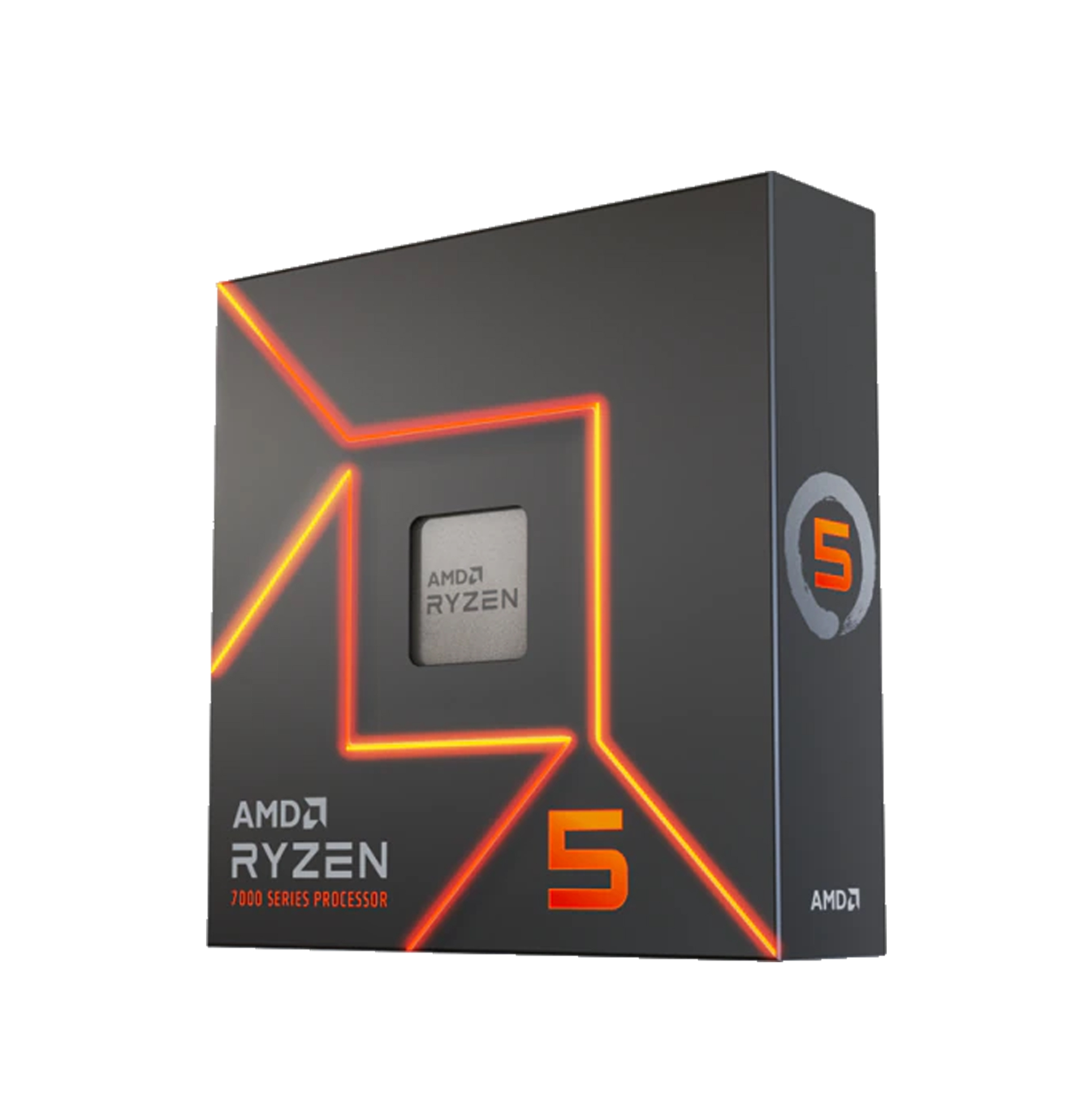 Procesador RYZEN 5 7600X 7TH 4.7 GHZ 6N AM5 100-100000593WOF Marca: AMD