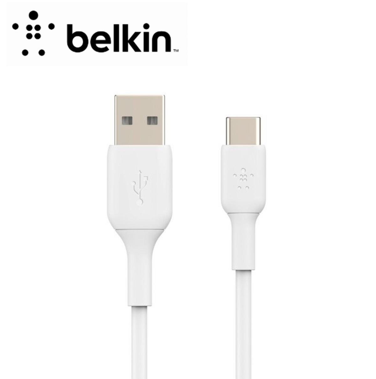 Cable USB a USB-C 2m 24 Pines AC405BLK42 Marca: Belkin