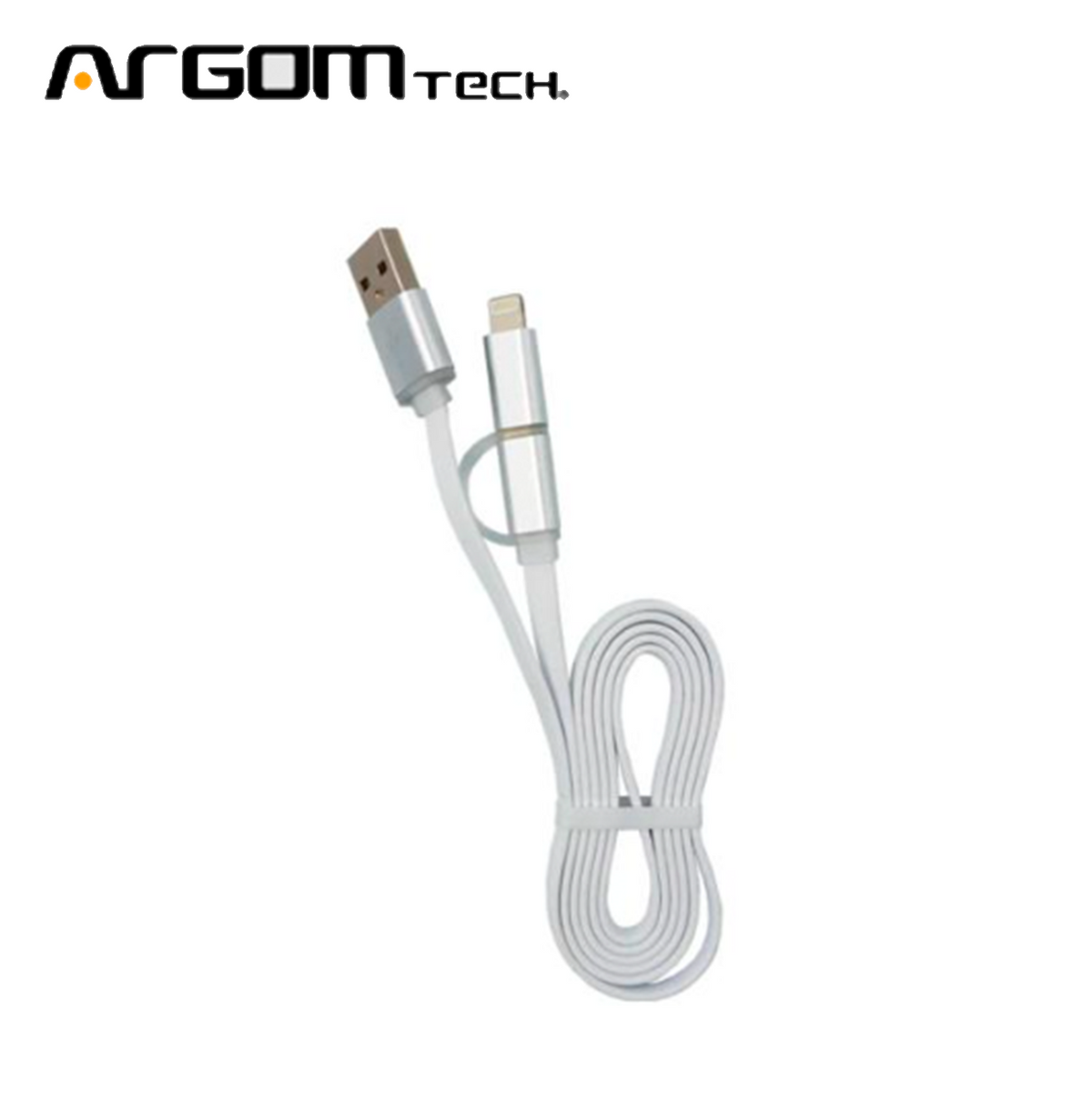 Cable Lightning Micro USB  ARG-CB-0058 Marca: Argom Tech