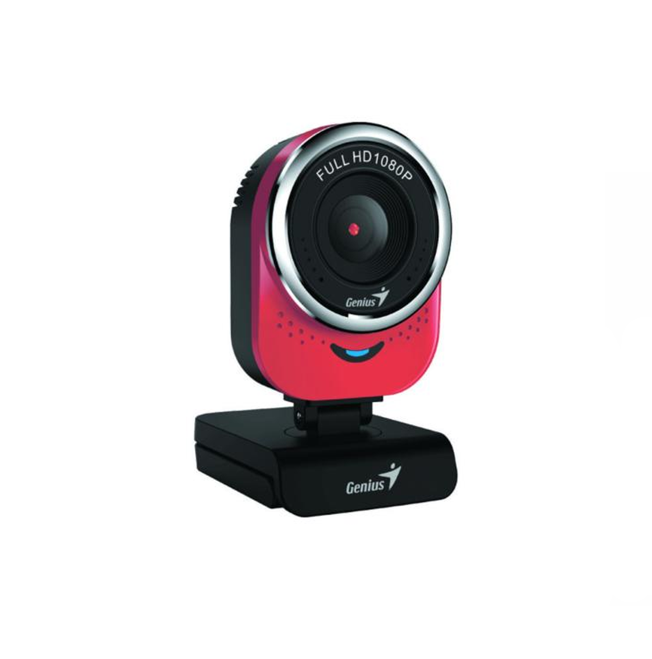 Cámara web QCAM 6000 roja 32200002408 Marca: Genius