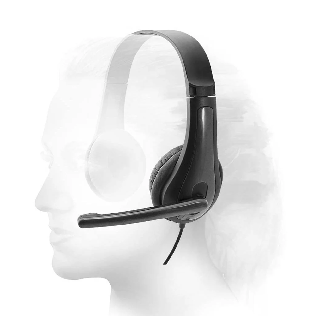 Auriculares estéreo 77 con micrófono ARG-HS-0077 Marca: Argom