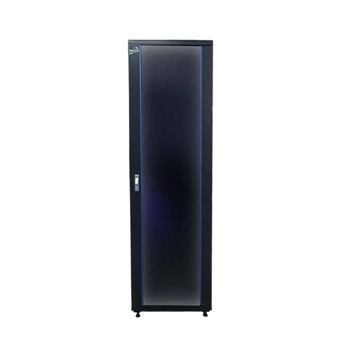 Gabinete cerrado de piso redes/cómputo 42U puerta de vidrio Marca: Teklink