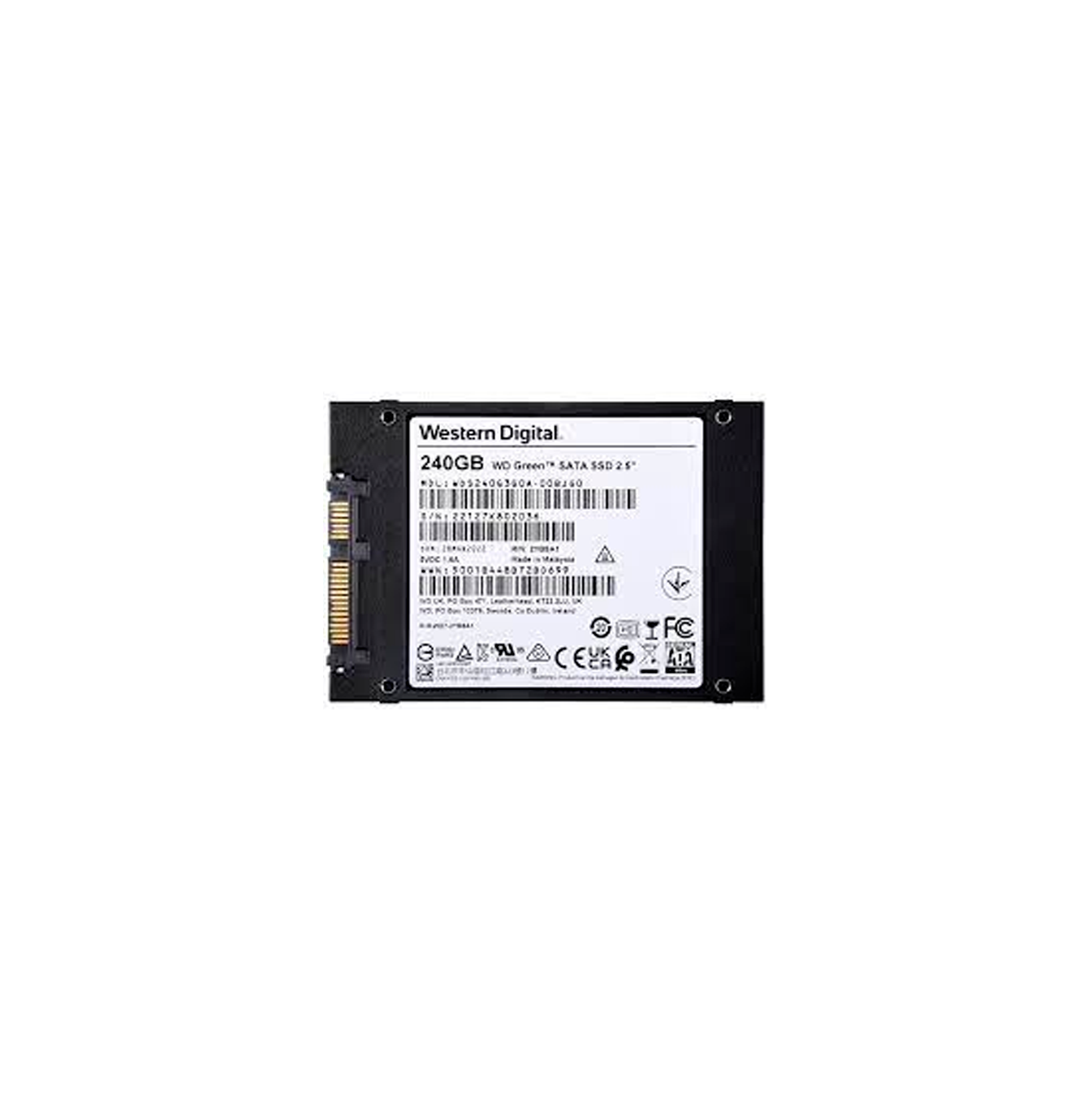 SSD de 240 GB Marca: Western Digital