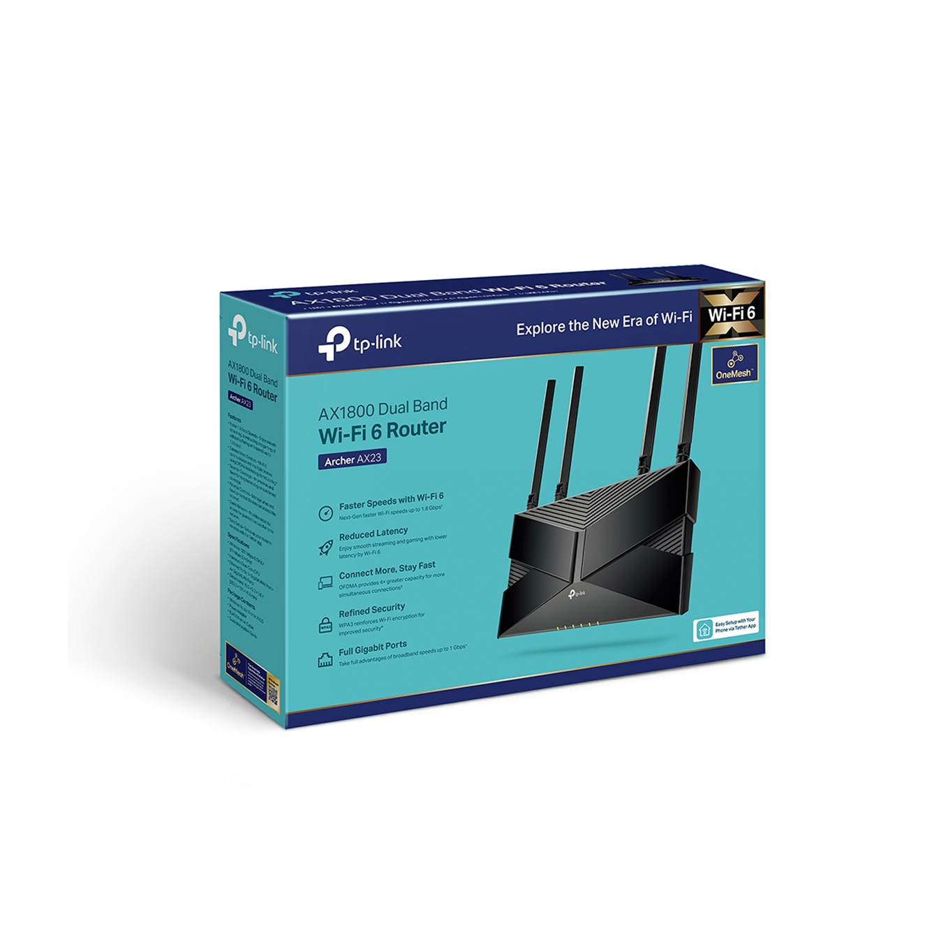 Router Wi-Fi 6 de doble banda Archer AX23 Marca: TP-Link