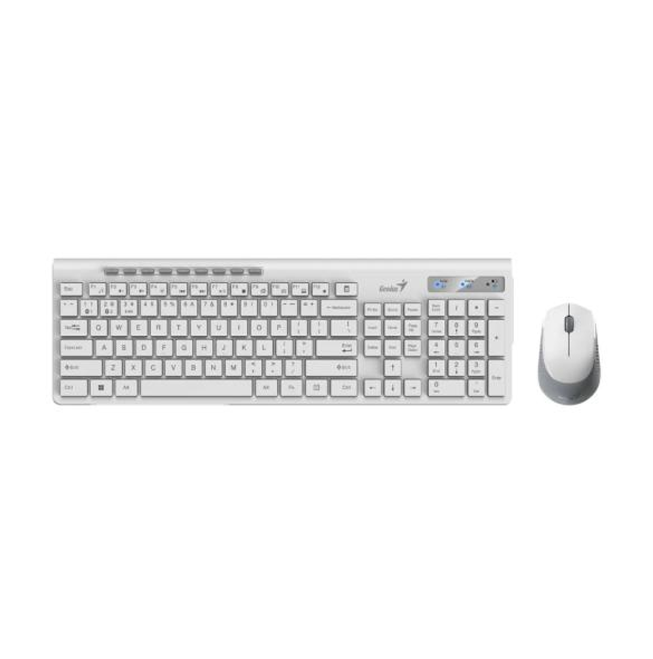 Teclado y mouse Slimstar 8230 SP blanco 31340015401 Marca: Genius