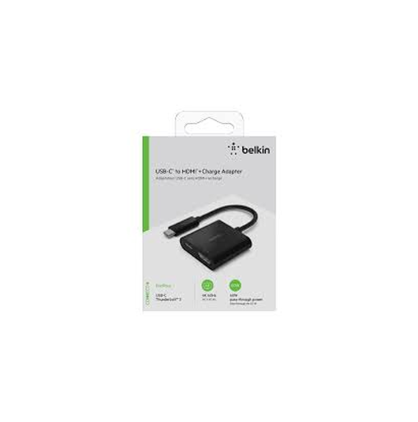 Adaptador de vídeo / USB-C to HDMI + Charge Adapter Marca: Belkin