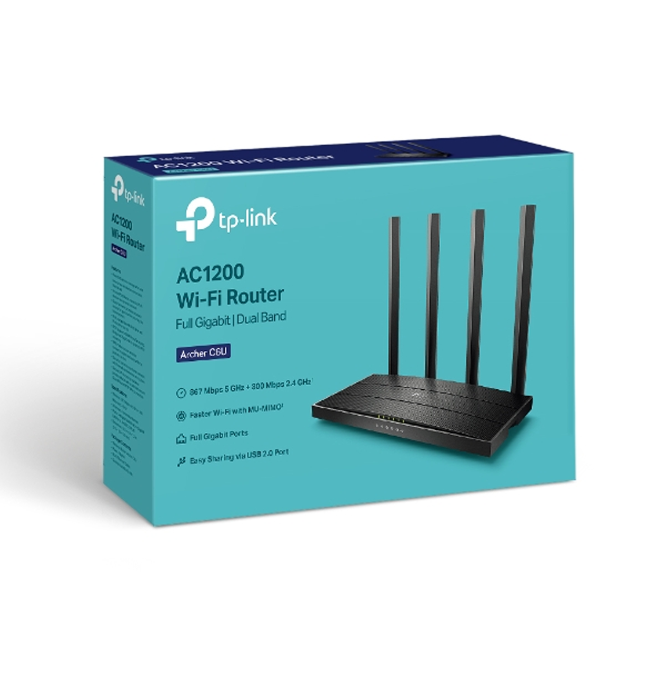 Router AC1200 MU-MIMO inalámbrico ARCHER C6U Marca: TP-Link