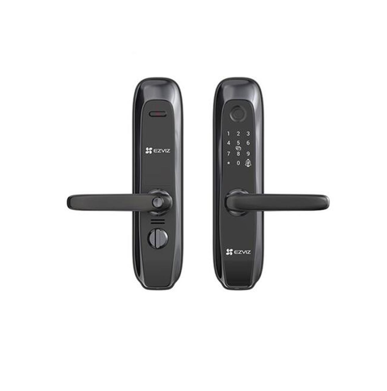 Cerradura inteligente de huella dactilar color negro L2S Marca: EZVIZ