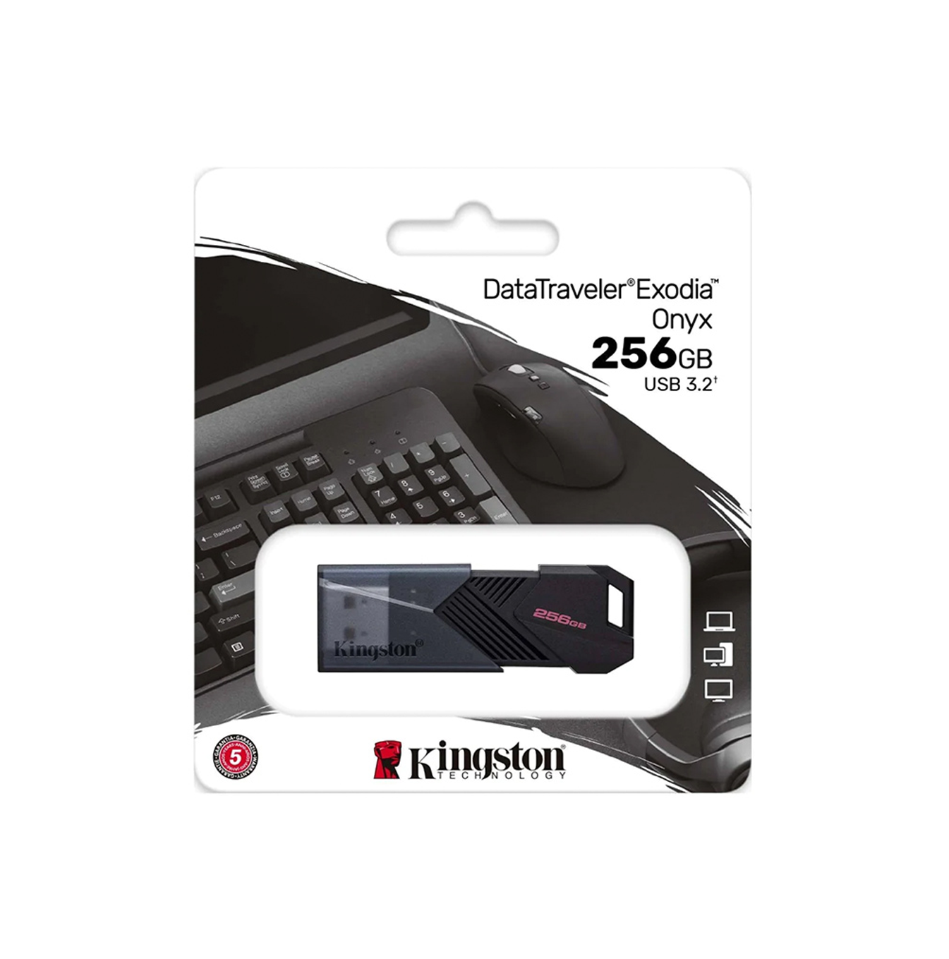 Memoria USB 256GB 3.2 data traveler ONYX DTXON/256GB Marca: Kingston