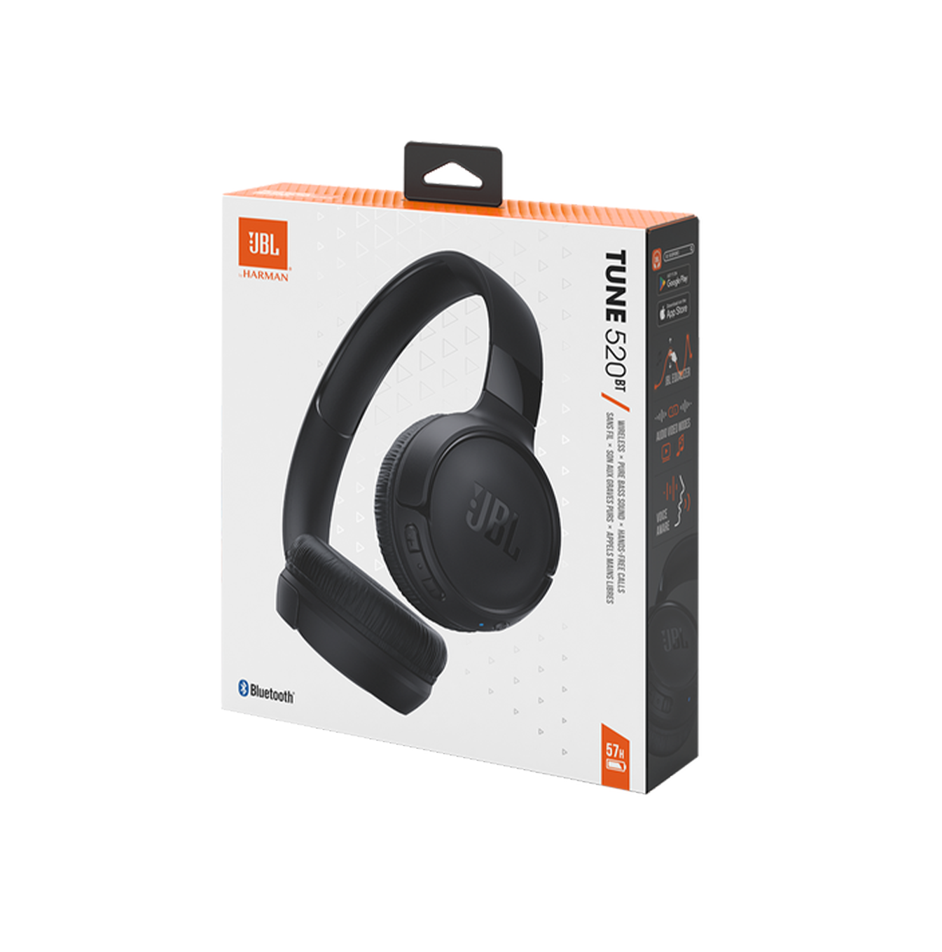 Auriculares T520 Bluetooh JBLT520BTBLKAM Marca: JBL