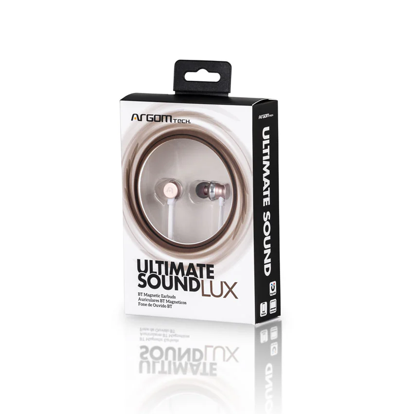 Auricular ultimate sound LUX BT tose Gold ARG-HS-2133RG Marca: Argom