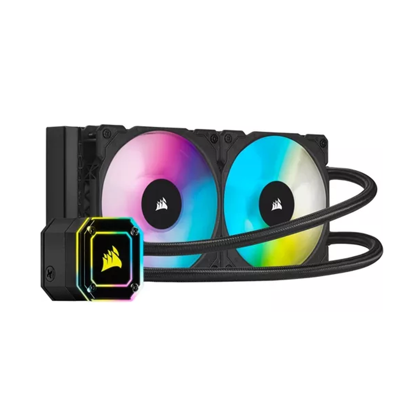 Enfriamiento liquido H150 RGB 360MM CW-9060058-WW Marca: Corsair