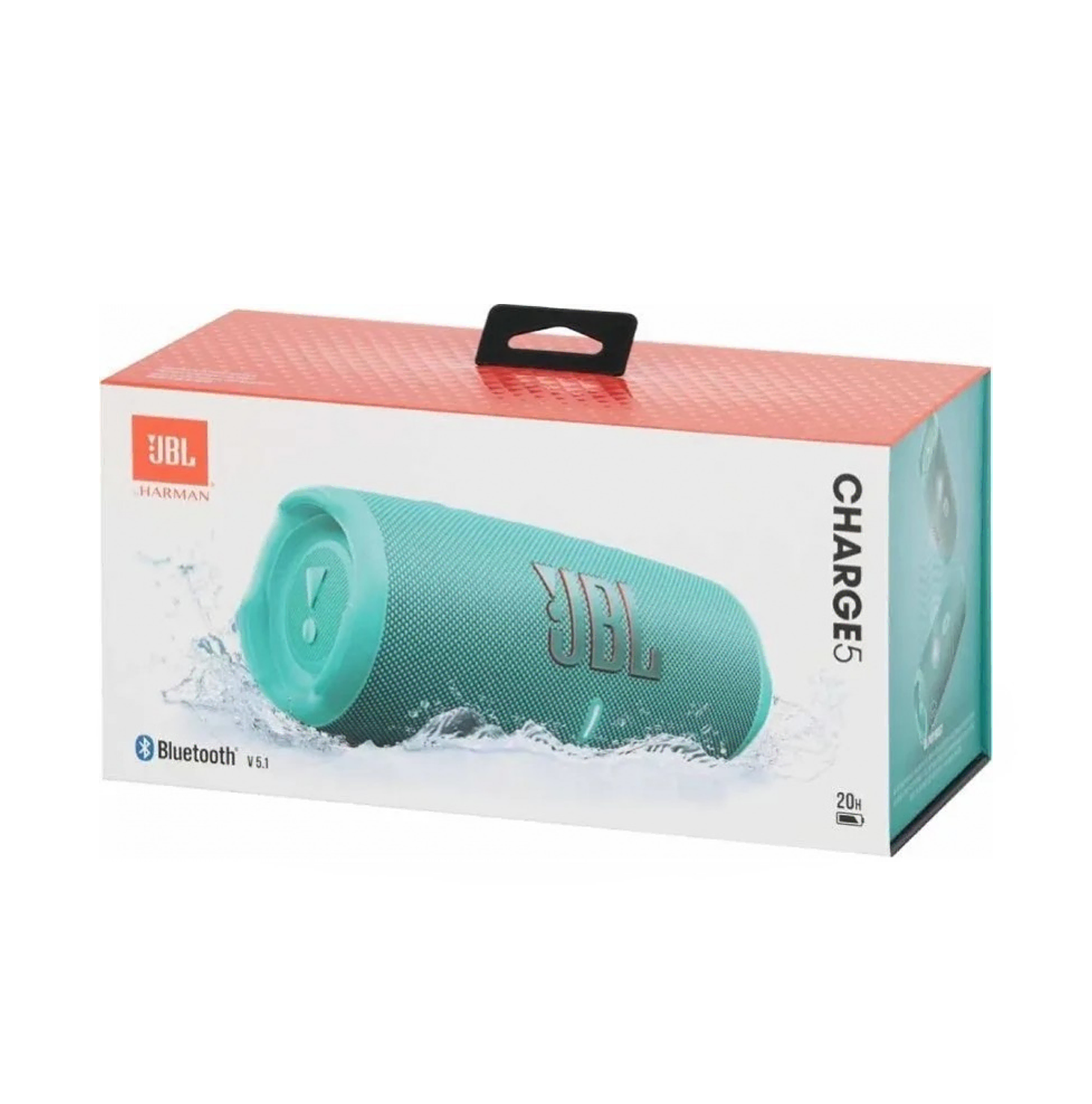 Parlante Charge 5 whaterproof portable Bluetooth teal JBLCHARGE5TEALAM Marca: JBL