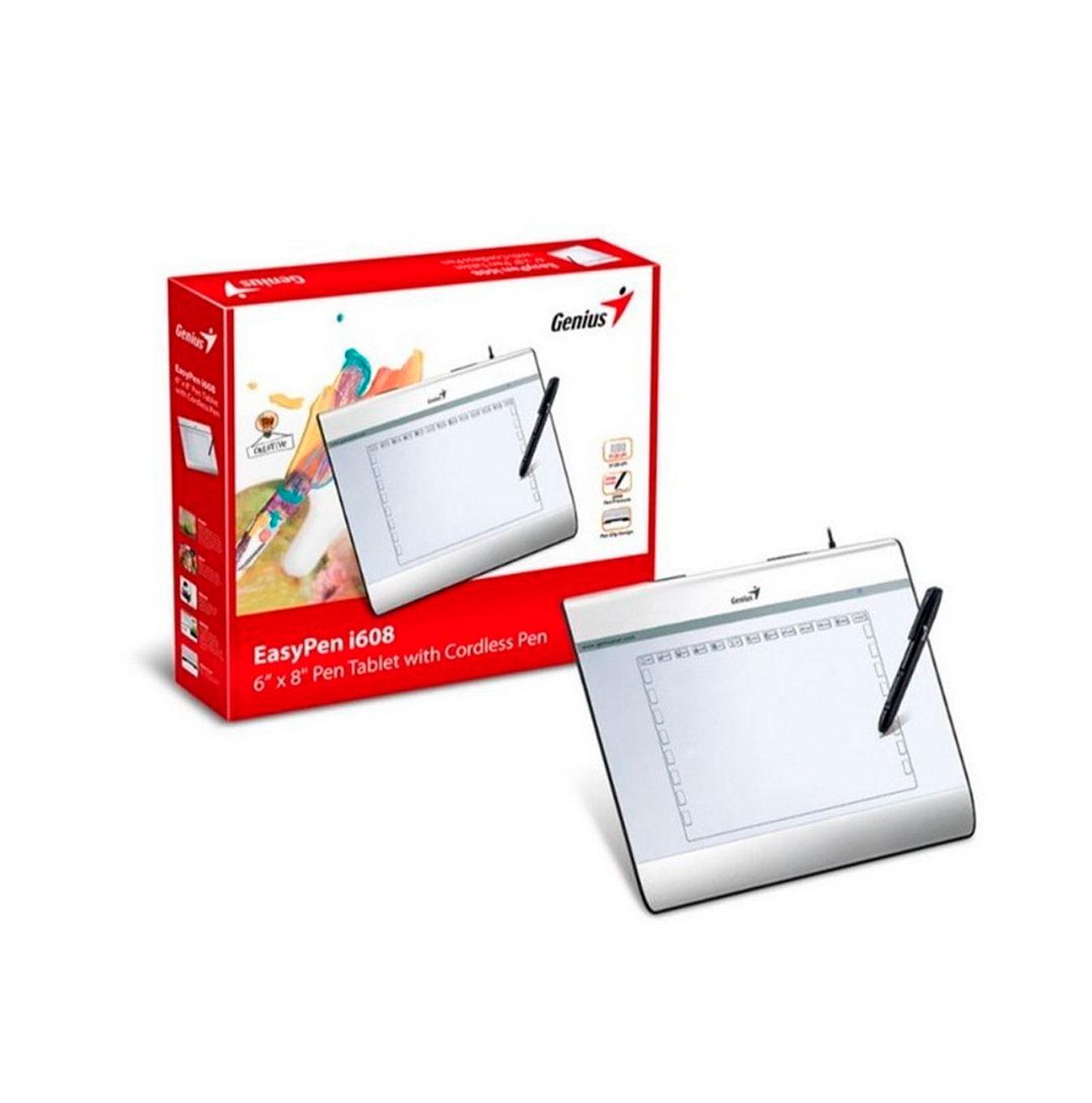 Tablet para dibujar EASYPEN I608 31130001400 Marca: Genius