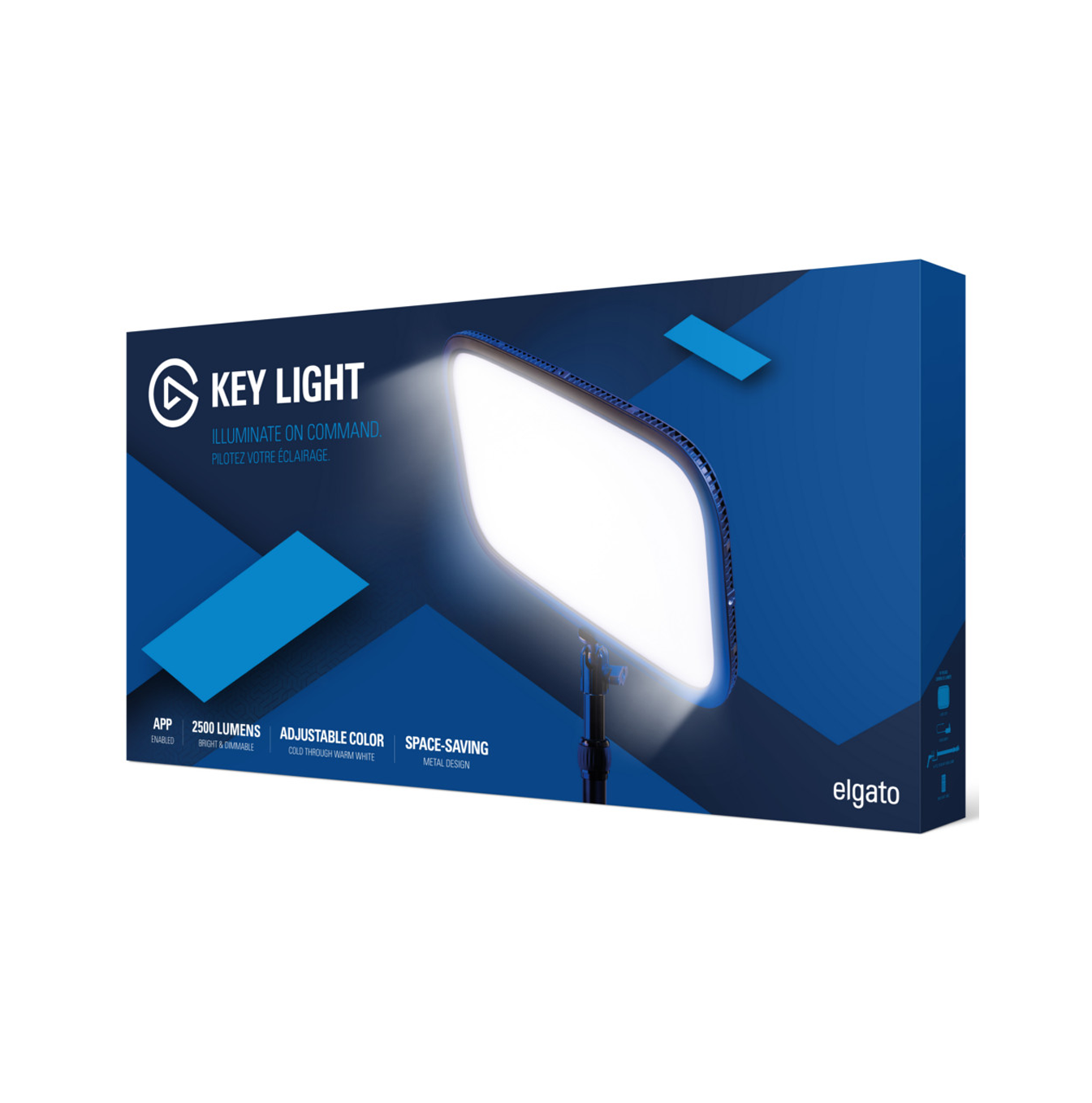 Lámpara LED Elgato key light soporte 10GAK9901 Marca: Corsair