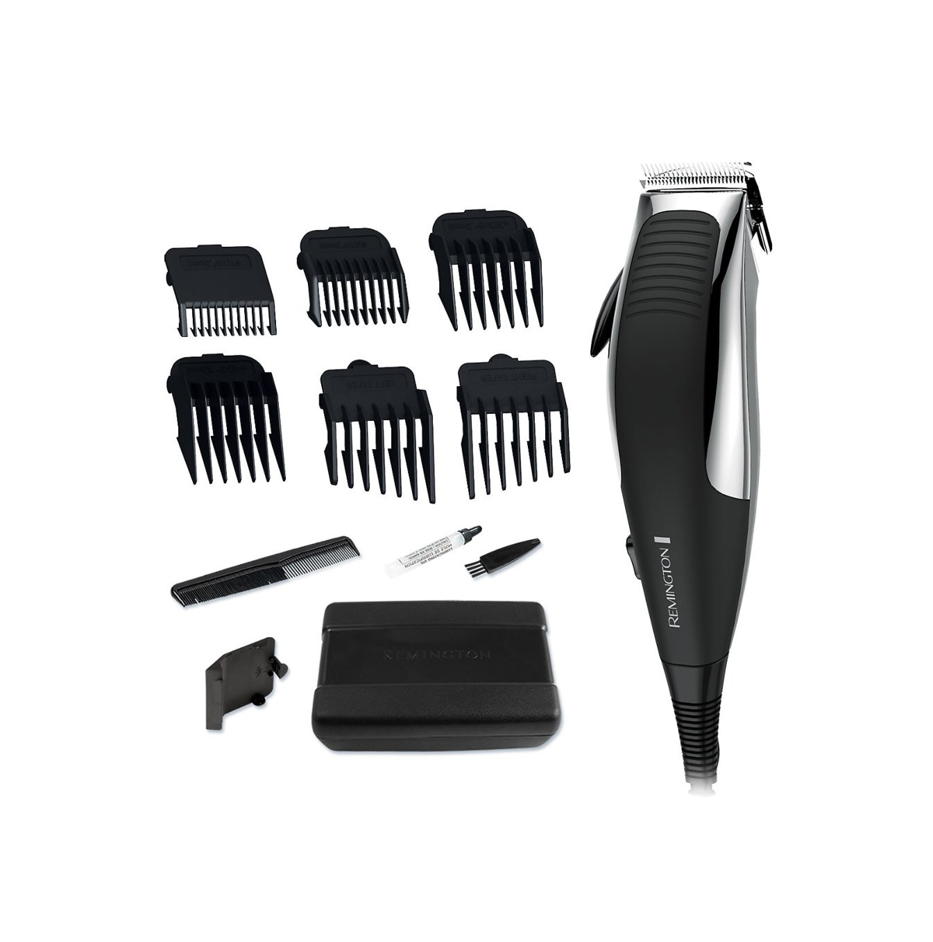 Kit cortadora de cabello 12 piezas cromada HC1080 Marca: Remington