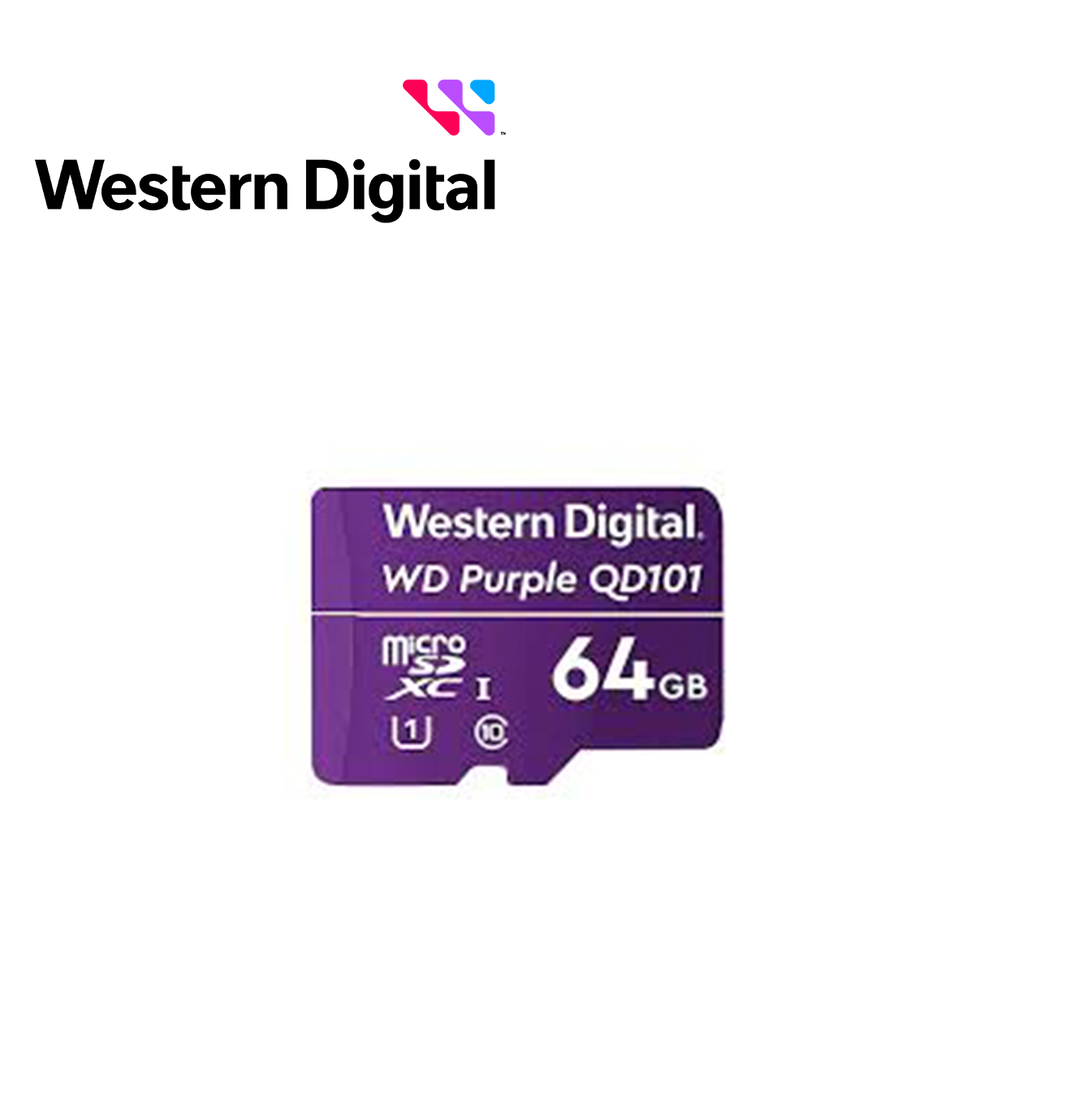 Memoria SD Digital Purple 64GB WD-SD64GB Marca: Western Digital