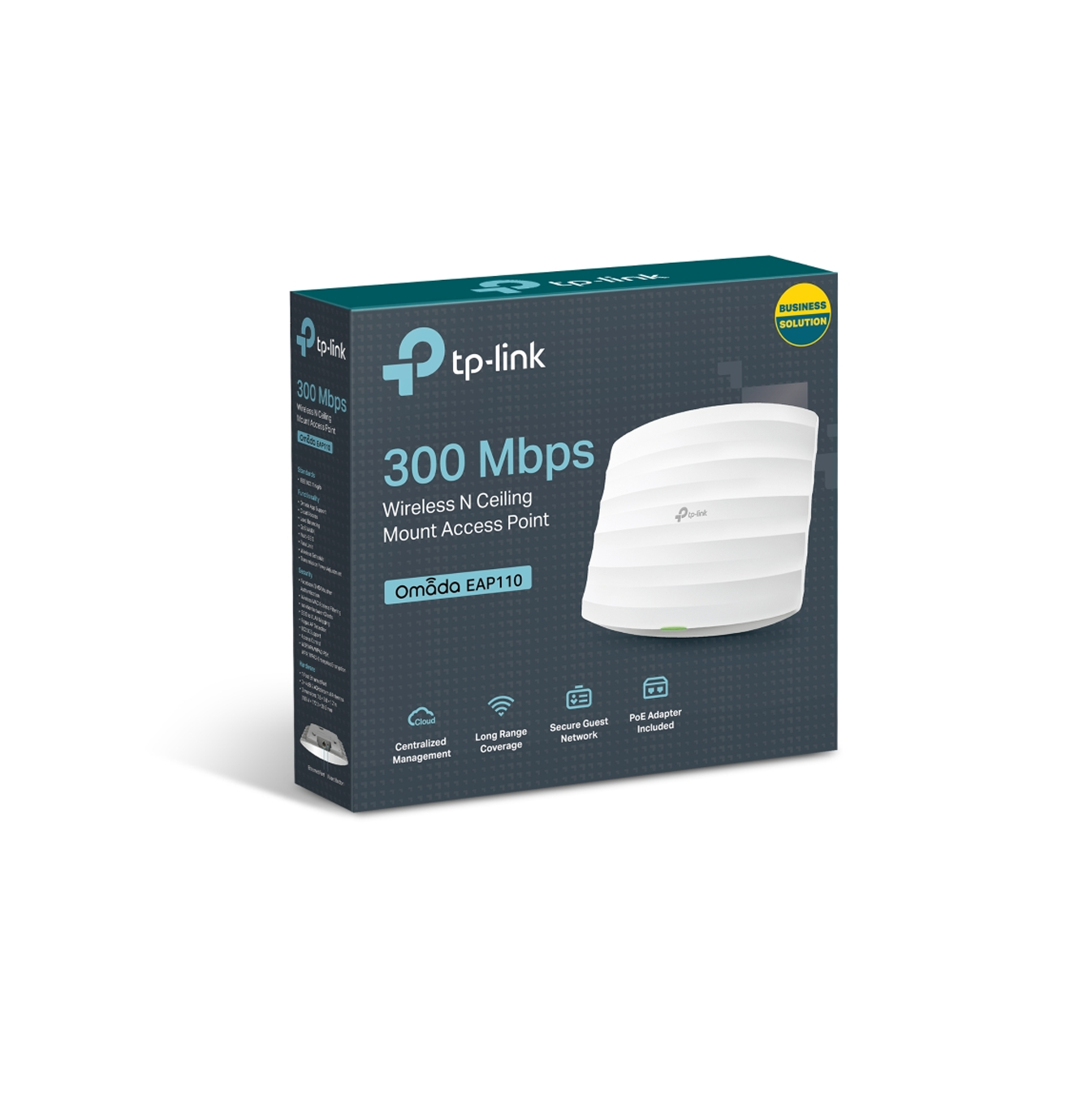 Access Points omada inalámbrico N a 300Mbps montaje techo EAP110 Marca: TP-Link