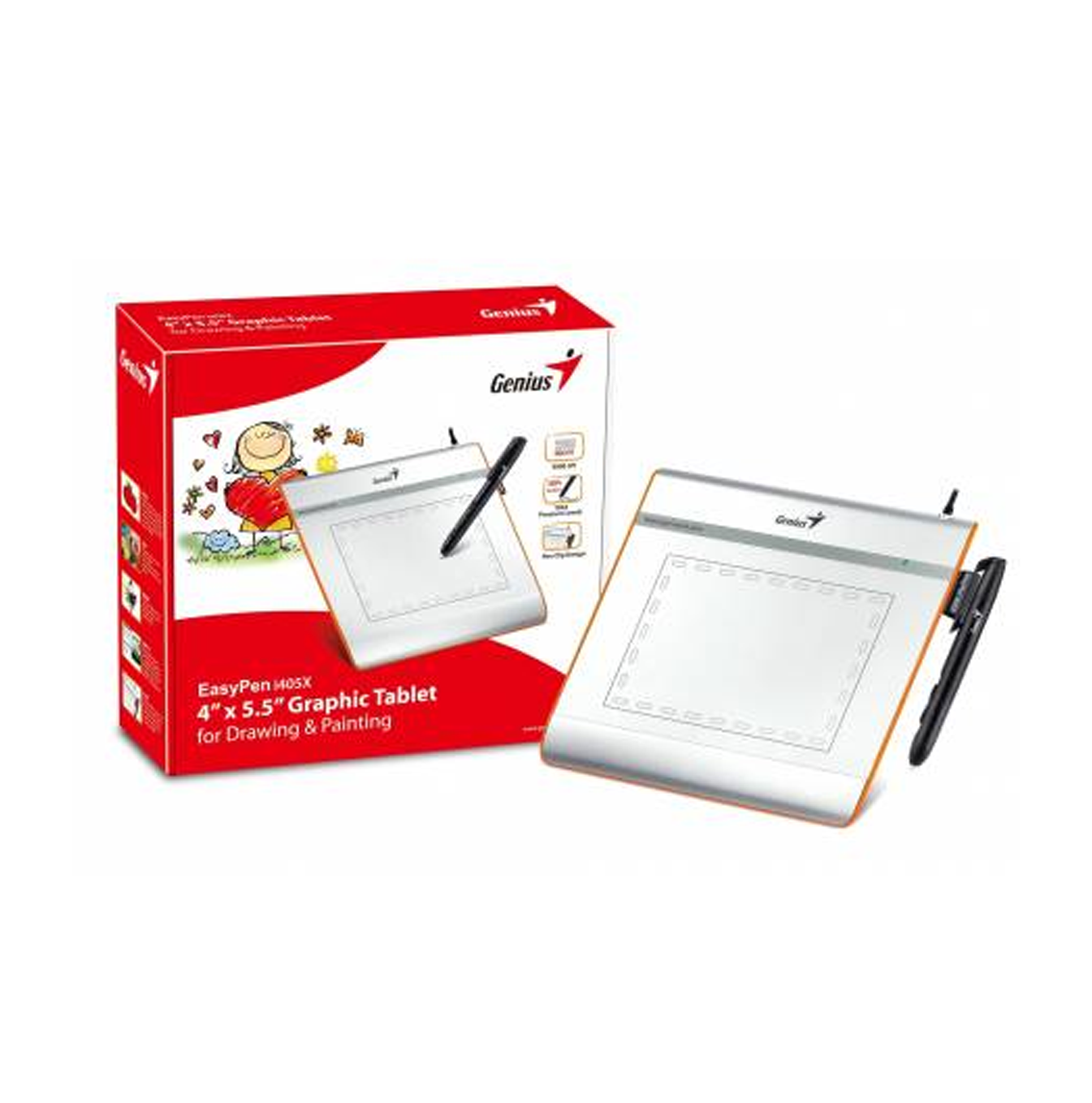 Tablet para dibujar EASYPEN I405X 31100061104 Marca: Genius