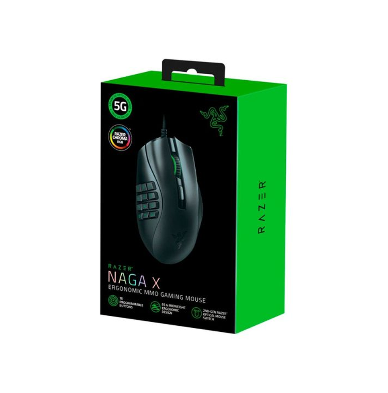 Mouse cableado USB NAFA X MMO Gaming RZ01-03590100-R3U1 Marca: Razer