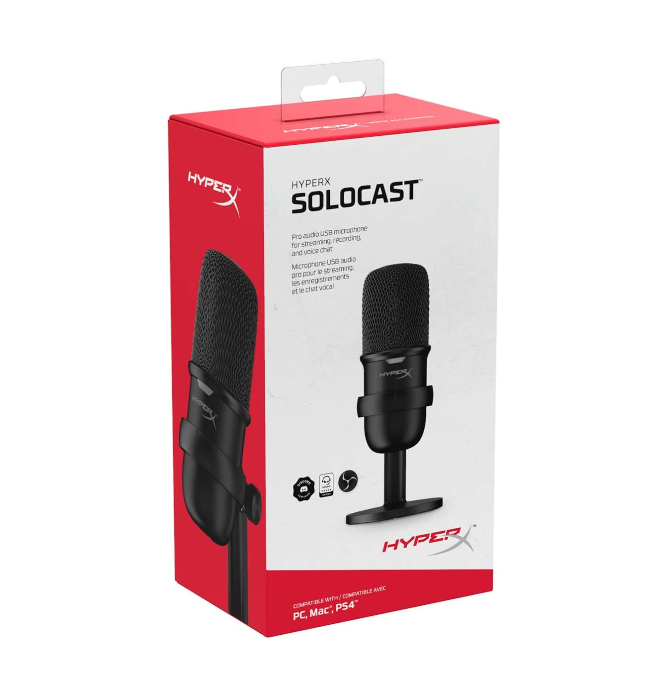 Micrófono USB  SoloCast Marca: HyperX