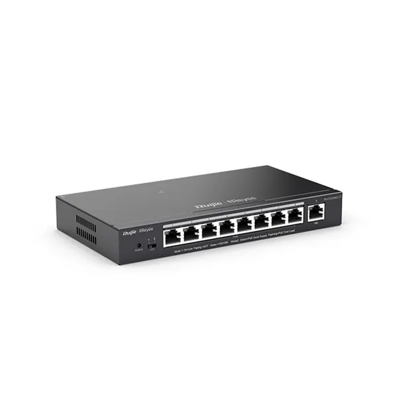 Switch de 9 puertos 8 POE+ 1UPLINK 120W Cloud RG-ES209GC-P Marca: Ruijie Reyee