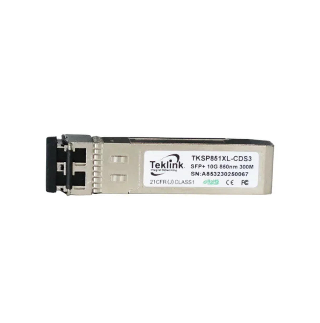 Transceptor fibra SFP 1.25G DUAL FIBER 850NM 550MTS MM/LC Marca: Teklink