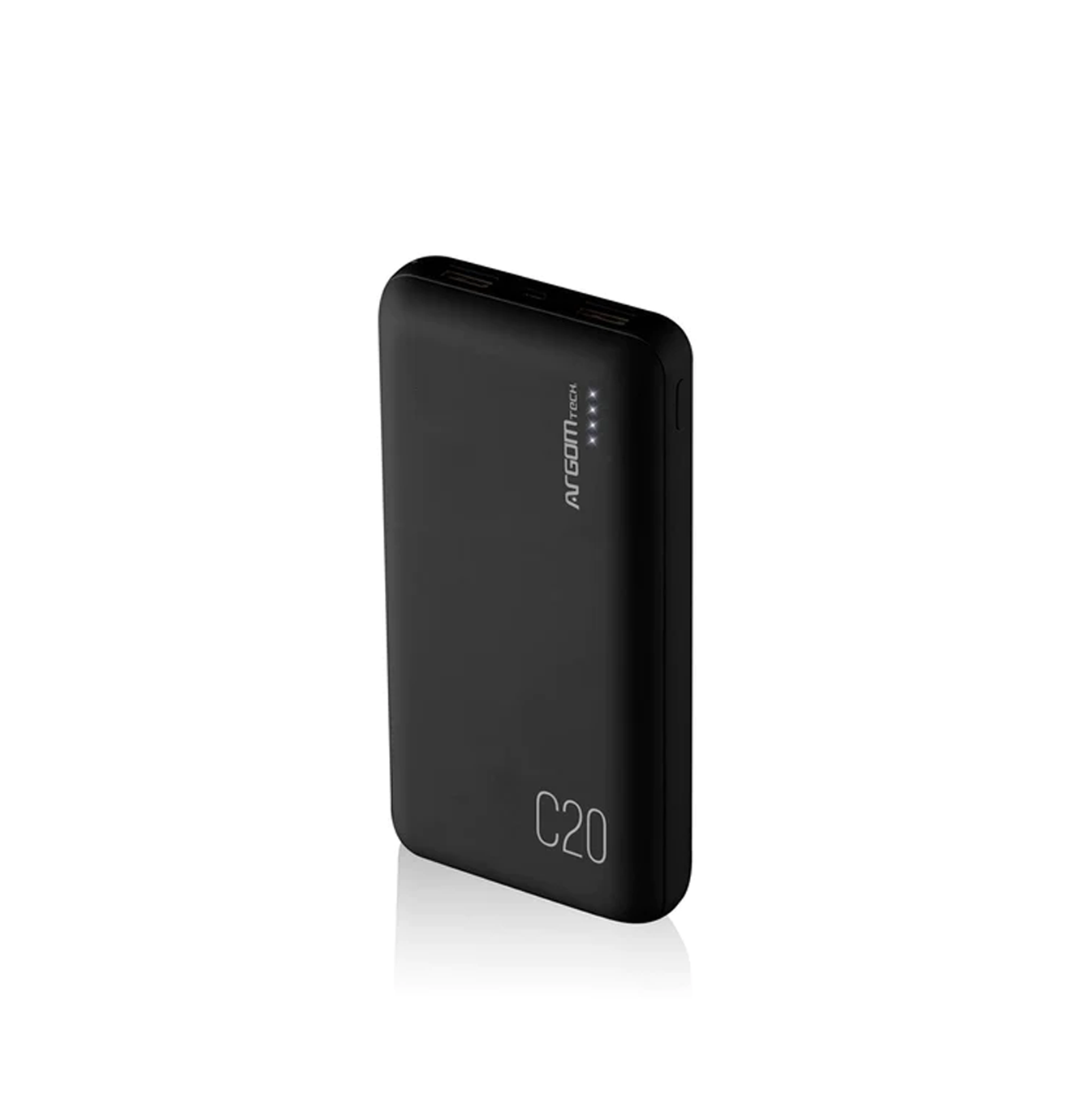 Power Bank C20 20000MAH color negro Marca: Argom