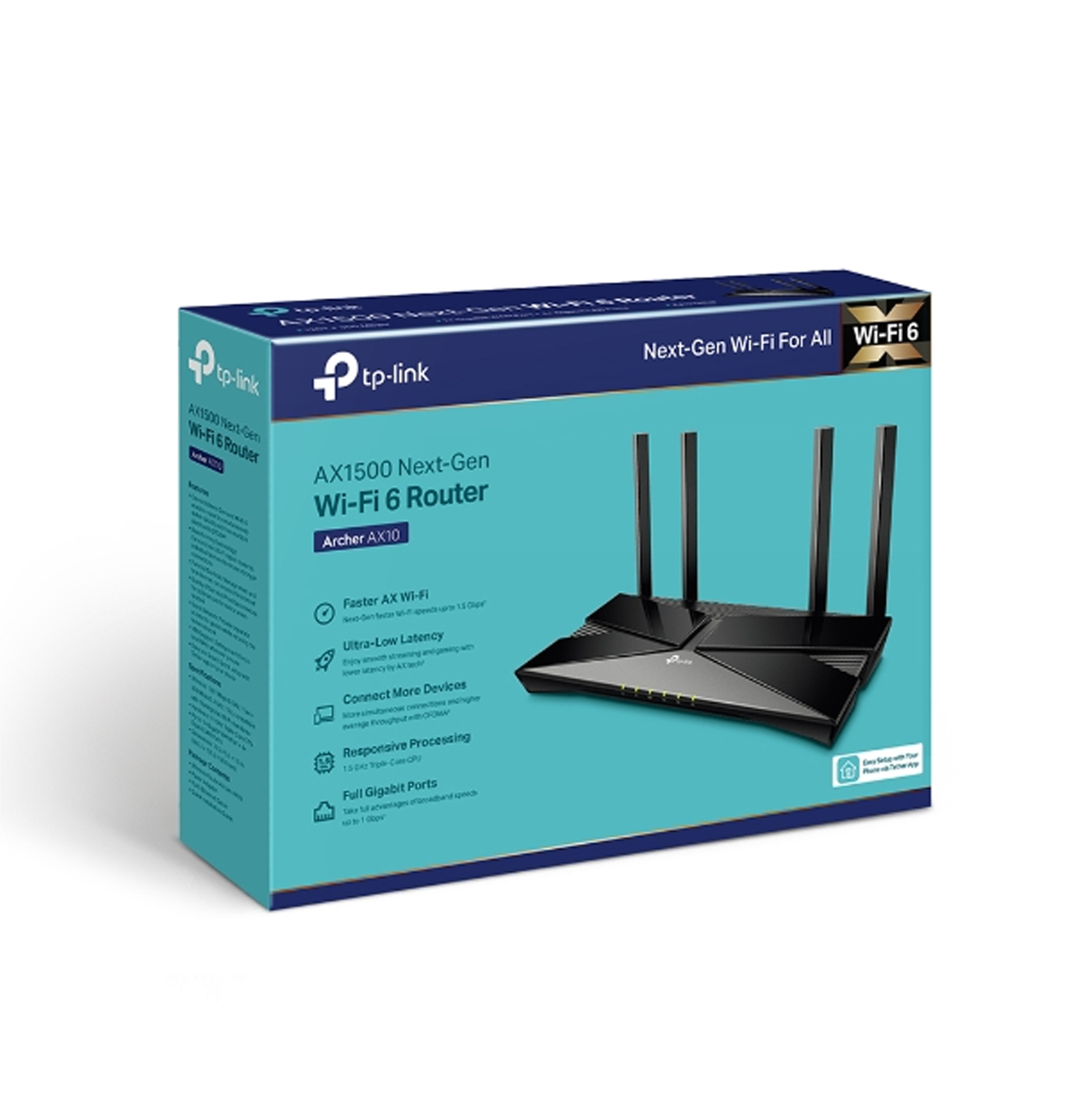 Router smart Wi-Fi Archer AX10 AX1500 Marca: TP-Link