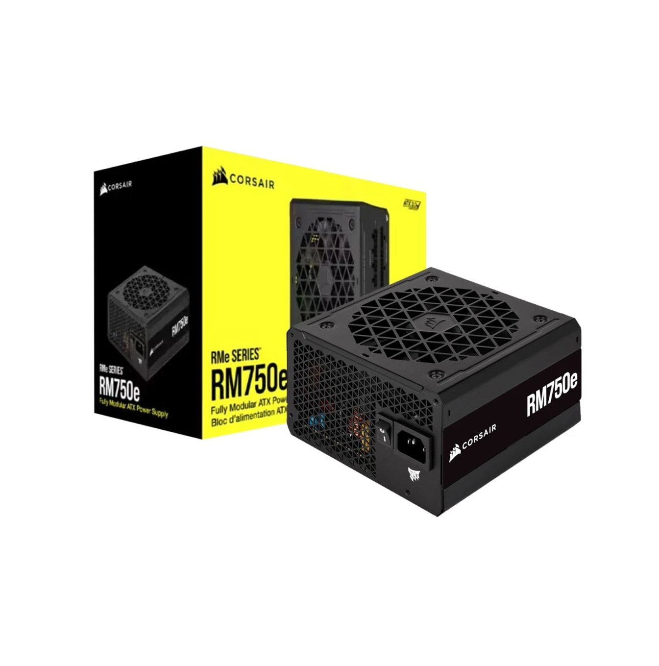 Fuente de poder RME RM750E 80 PLUS GOLD ATX FULL MODULAR CP-9020262-NA Marca: Corsair