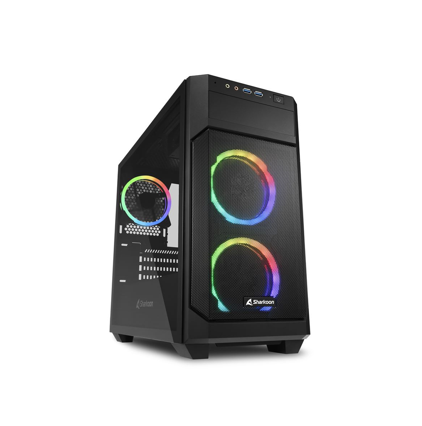 Case V1000 RGB negro 4044951035052 Marca: Sharkoon