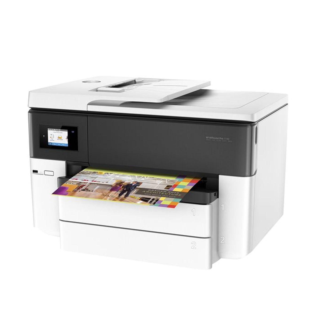Impresora multifunción a color Officejet Pro 7740 Wide Format All in One Marca: HP