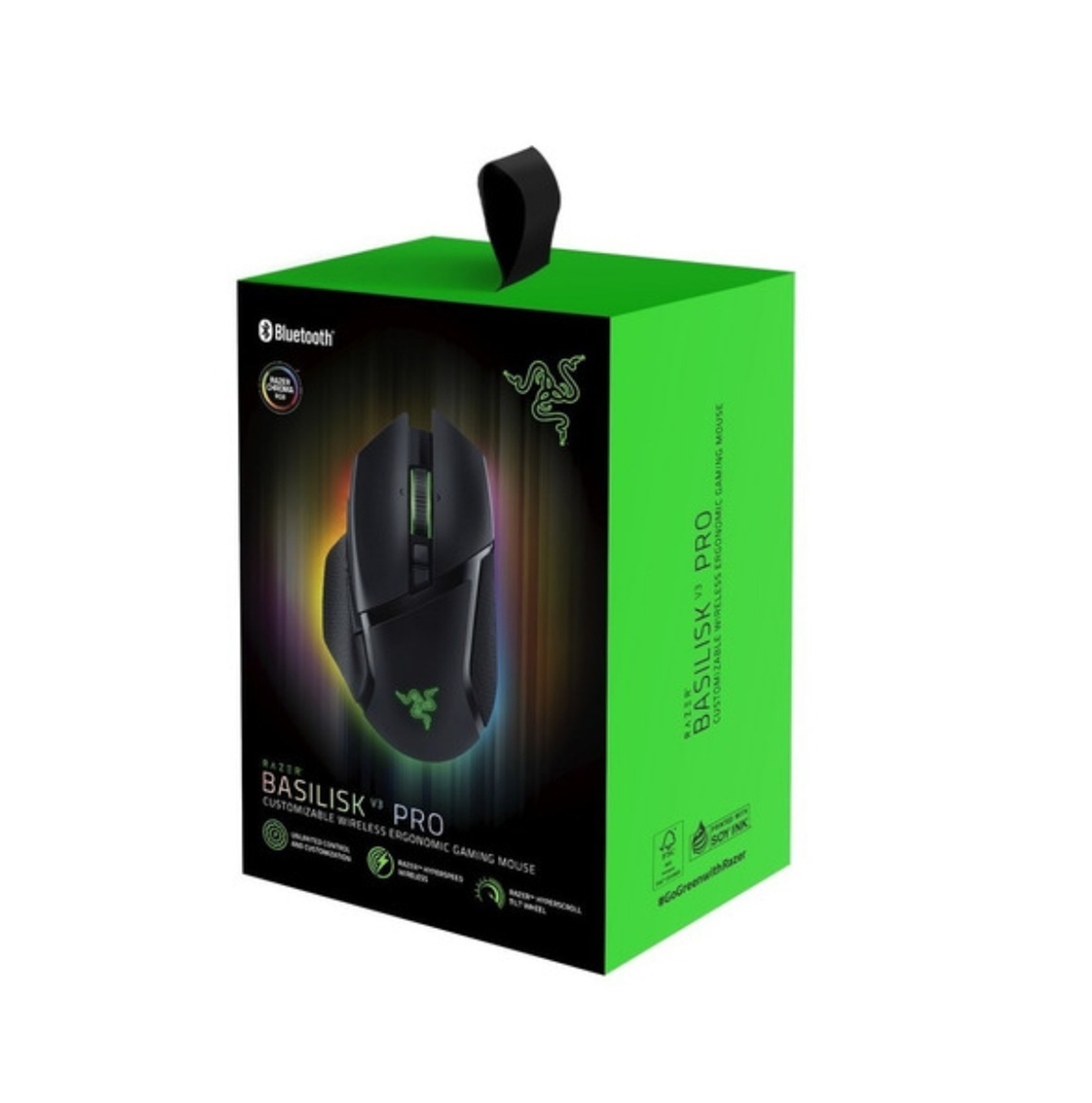 Mouse ergonómico inalámbrico cableado Basilisk V3 Pro Marca: Razer