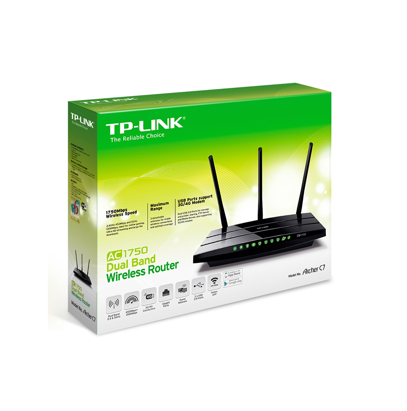 Router dual banda Archer C7 Marca: TP-Link