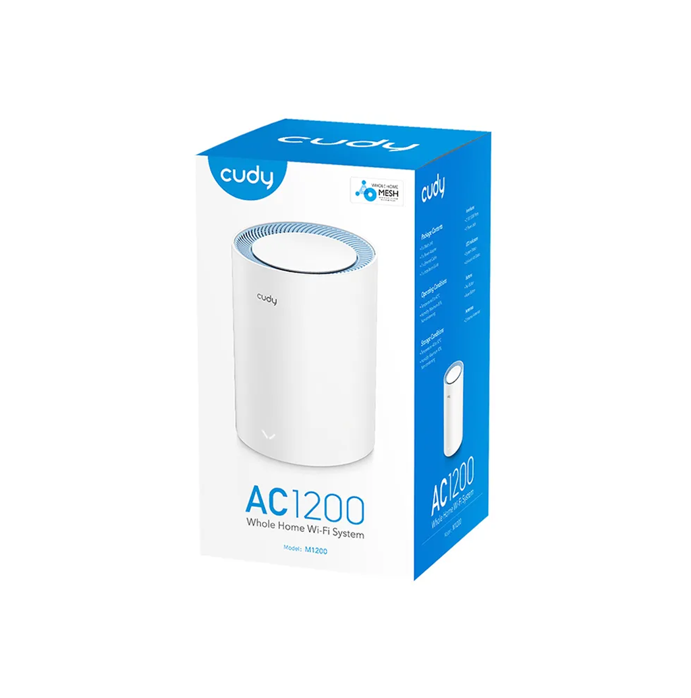 Router M1200 (1 PACK) AC1200 Wi-Fi mesh repeater solution 1PACK Marca: CUDY