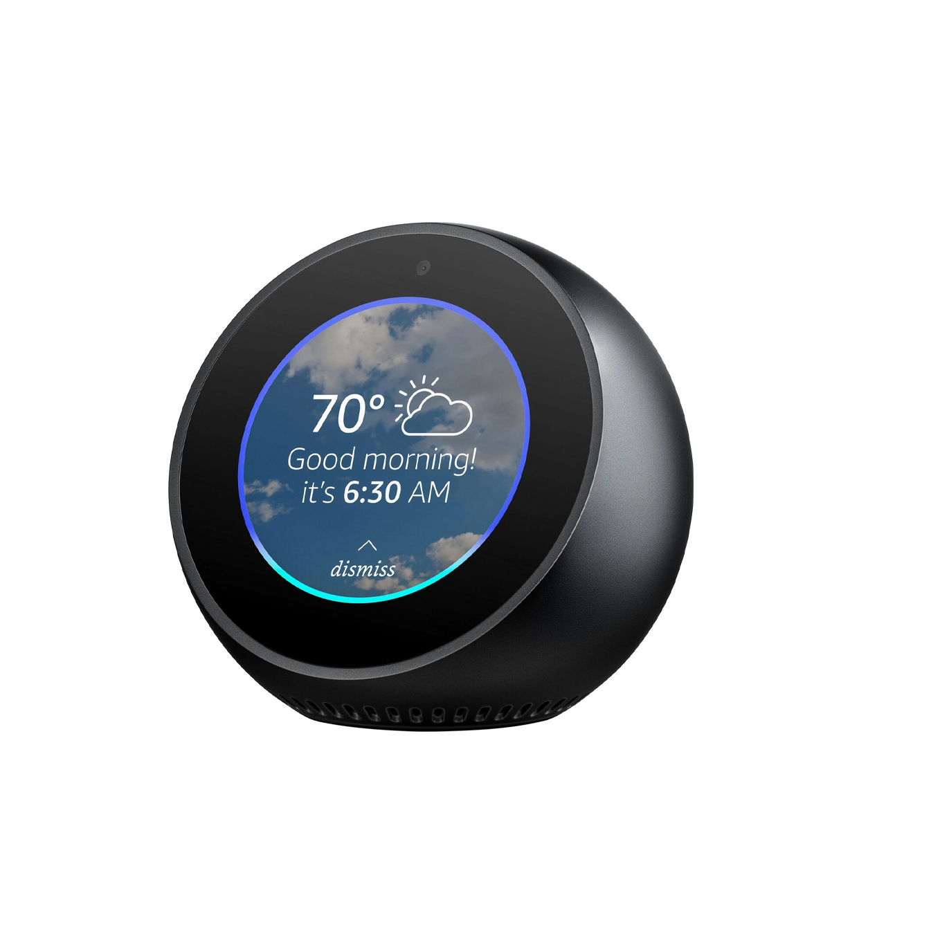 Amazon ECHO spot smart con reloj y alarma B073SQYXTW negro Marca Amazon ECHO