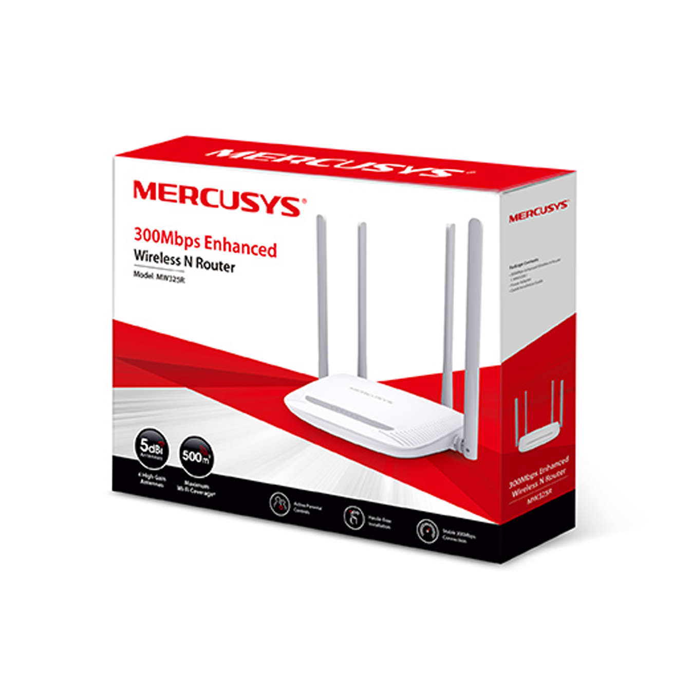 Router inalámbrico 300MBPS MW325R (EU) Marca: Mercusys By TP-Link