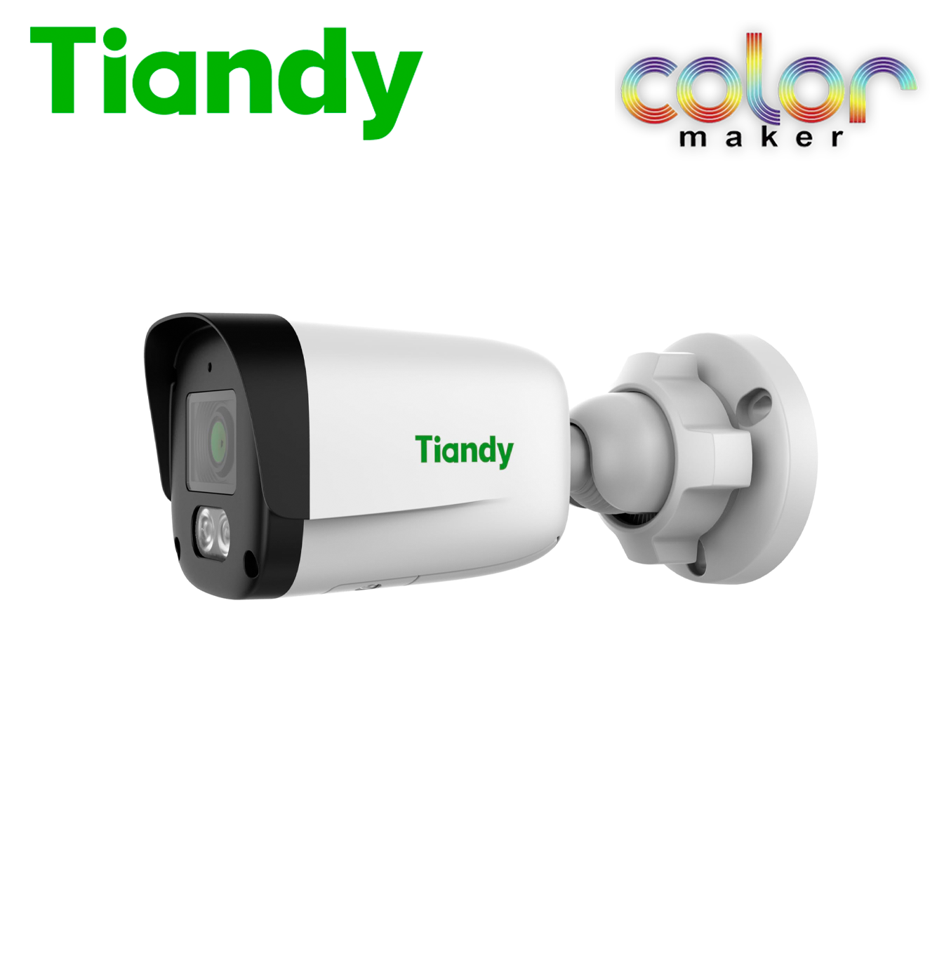 Camara IP 4MP tipo bullet lente 2.8 mm TC-C34WP W/E/Y/28 Marca: Tiandy