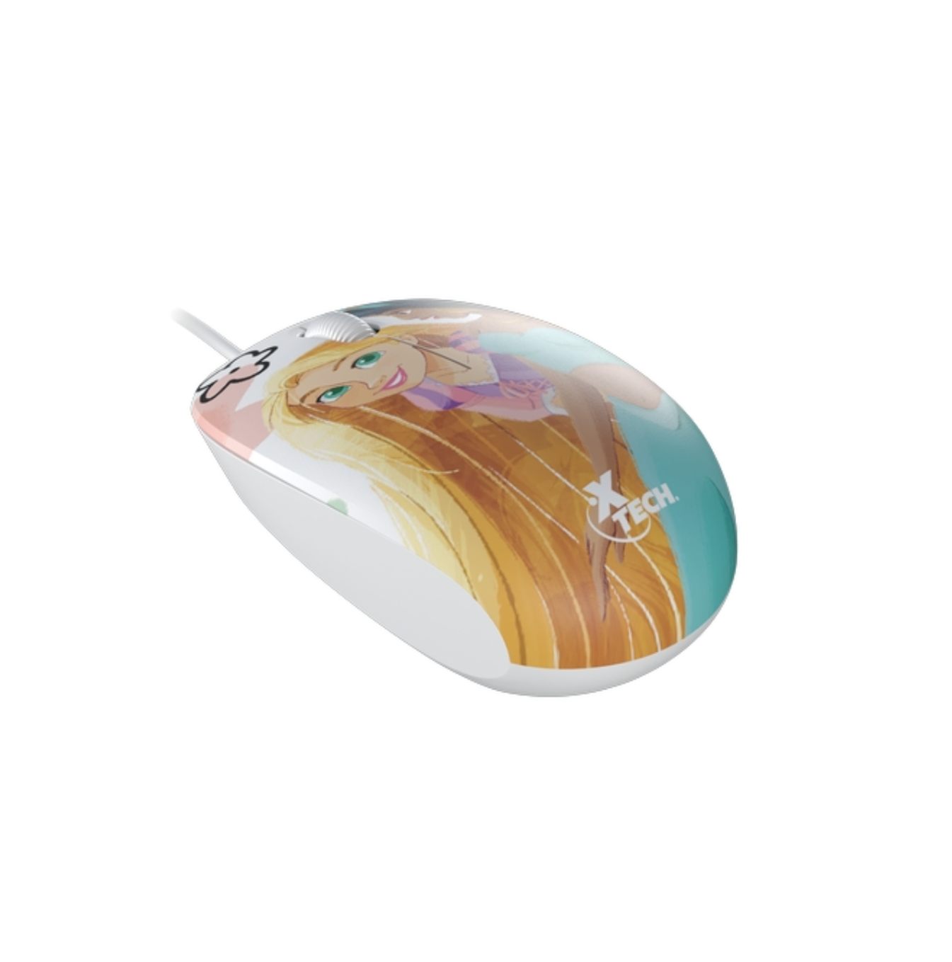 Mouse cableado Disney Princess XTM-D406PS Marca: Xtech