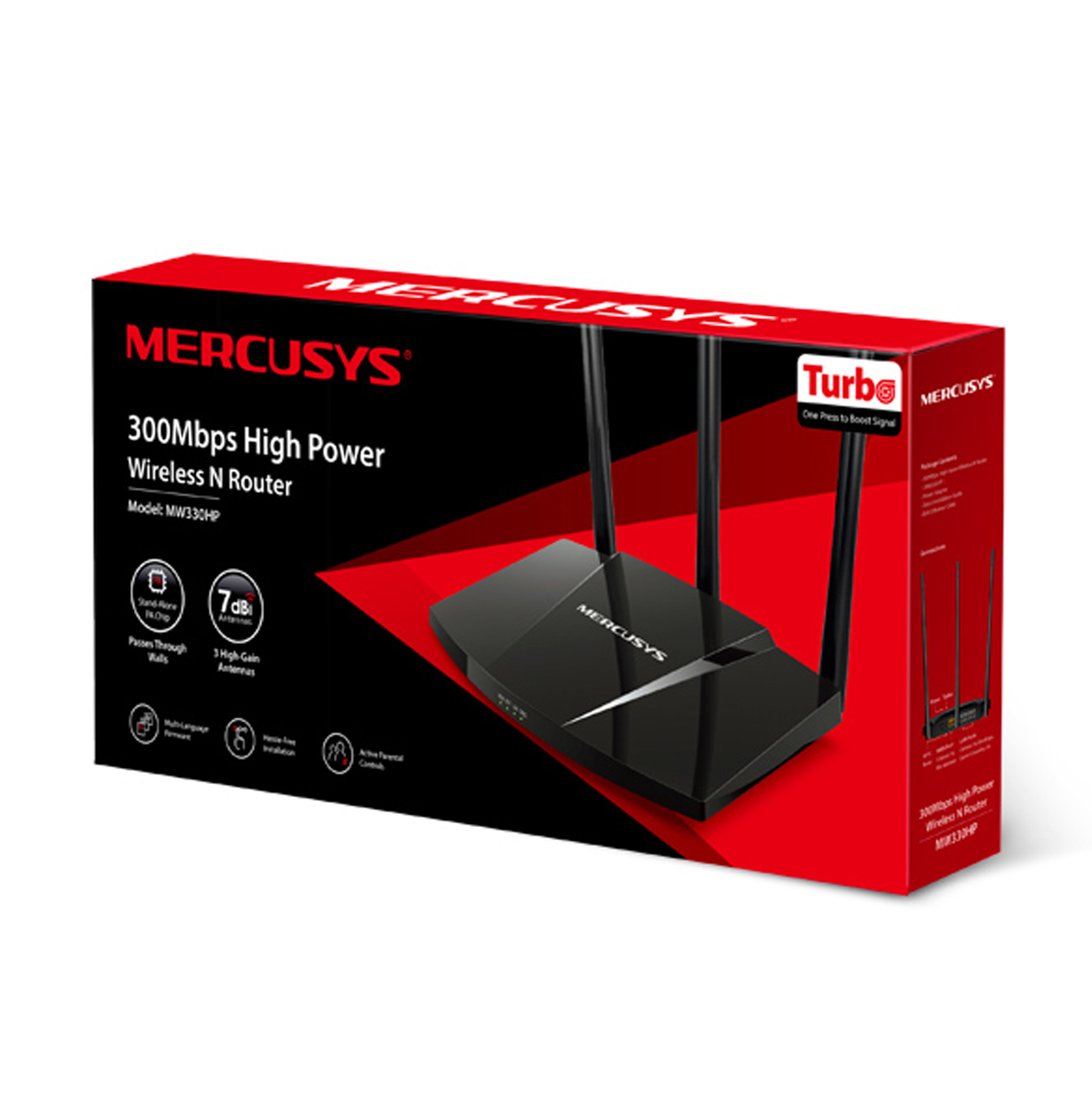 Router inalámbrico Mercusys 300MBPS high power MW330HP (UN) Marca: Mercusys By TP-Link