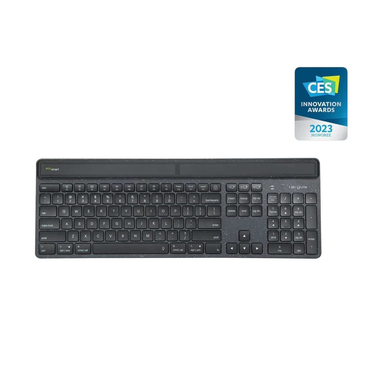 Teclado ecoSmart de recolección de energía sostenible AKB868US Marca: Targus